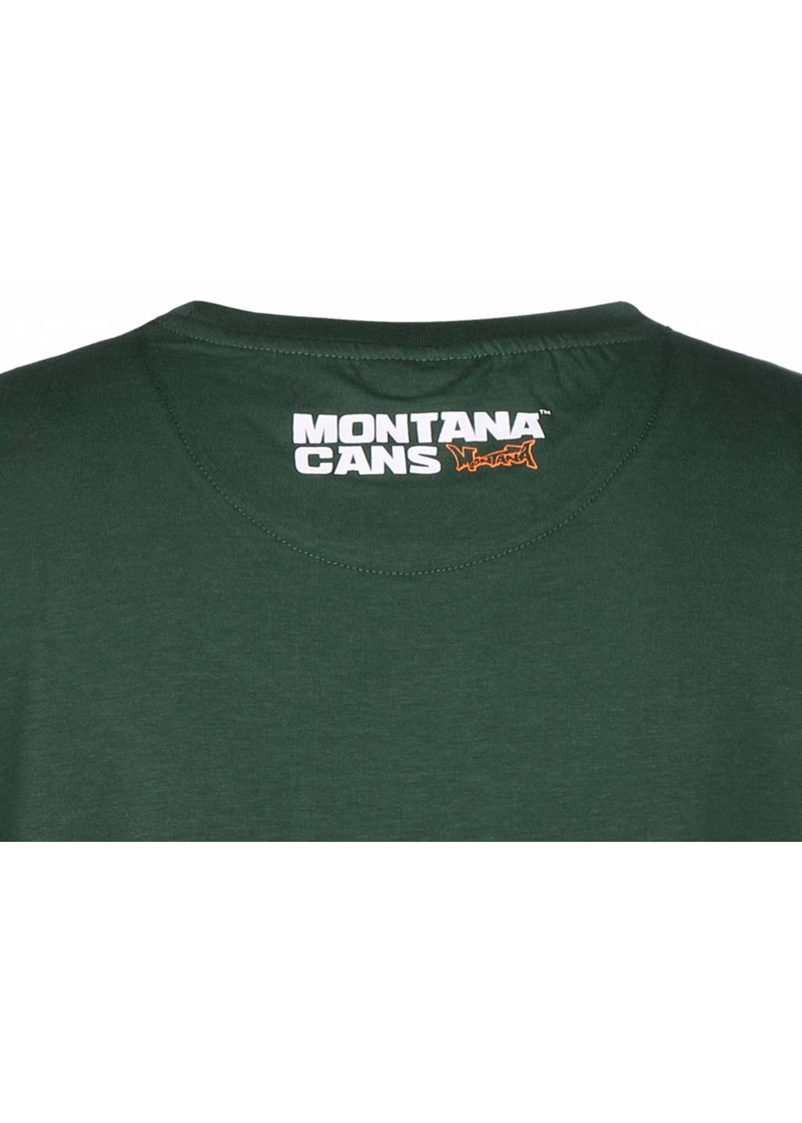 Montana LOGO T-SHIRT grün