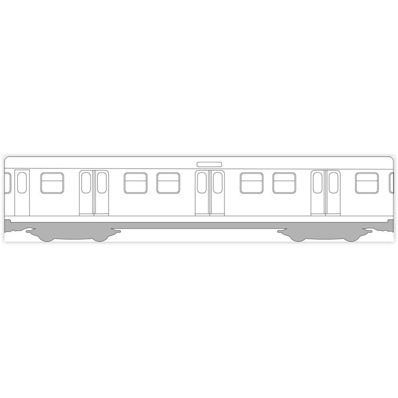 Subway Scrawl Malbuch