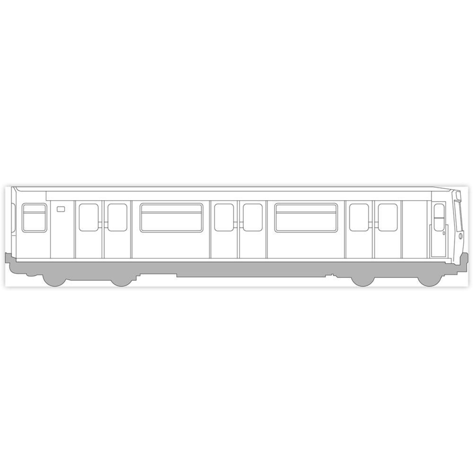 Subway Scrawl Malbuch