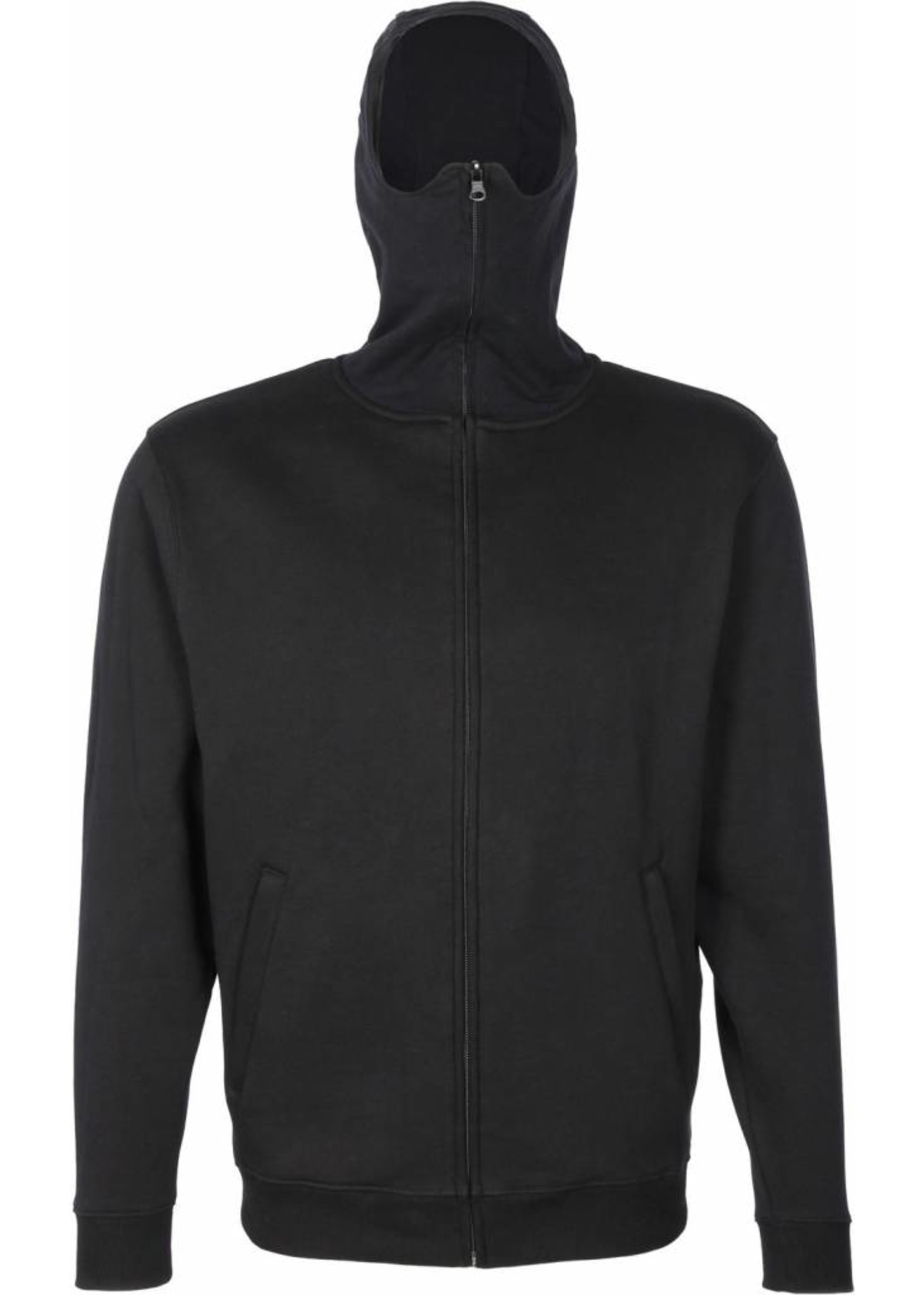 Graffiti Ninja Hooded Zipper schwarz