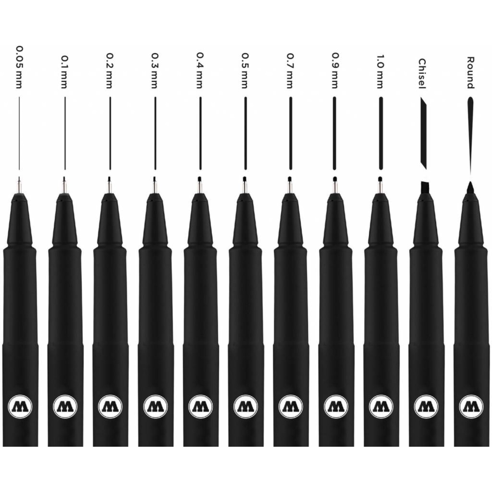 Molotow Blackliner Complete Set