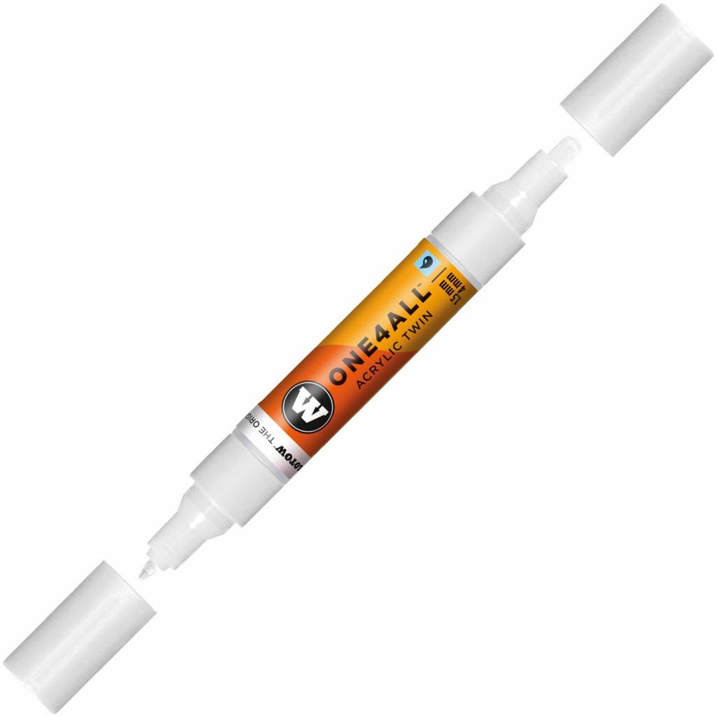 Molotow ONE4ALL Acrylic Twin 1,5/4mm Complete Set