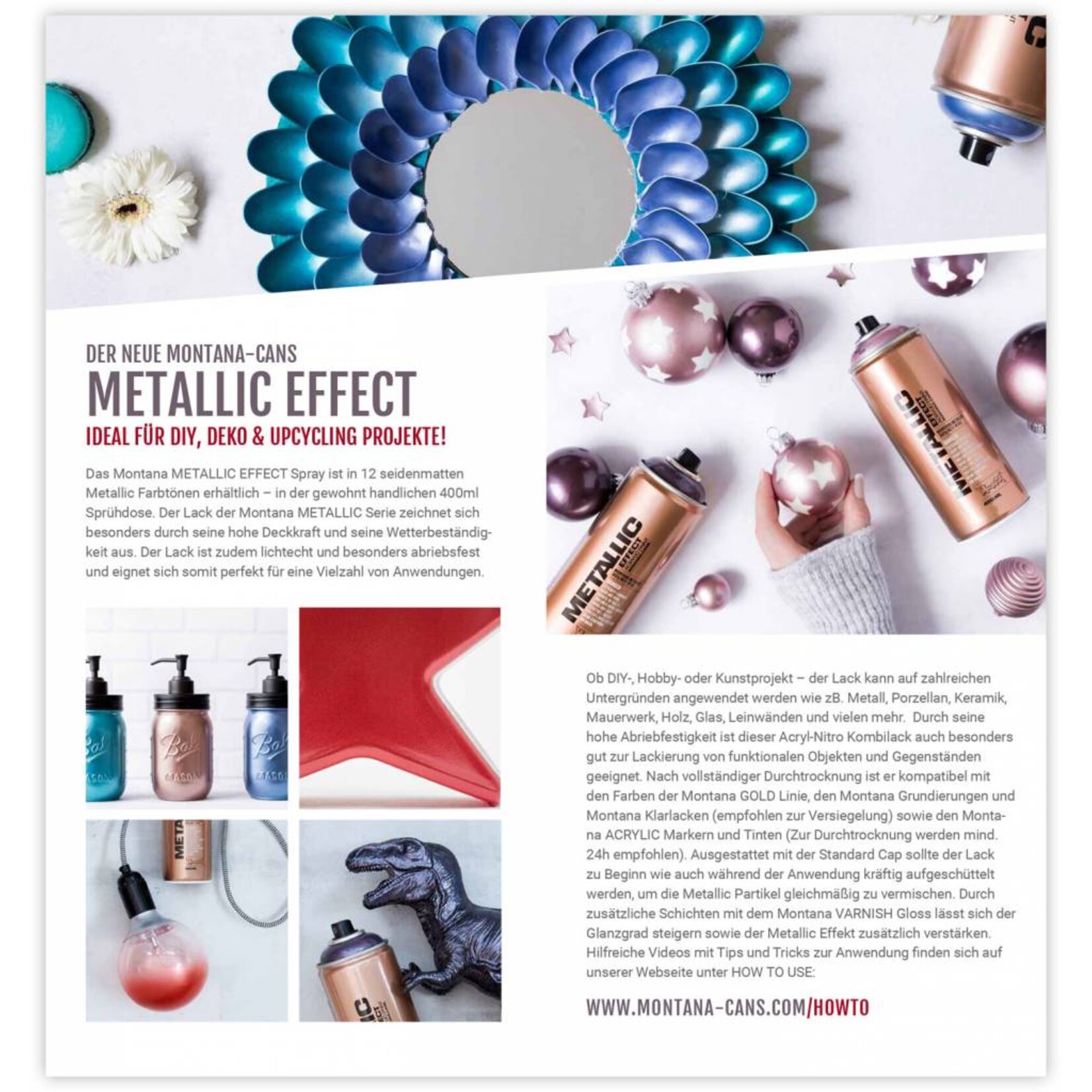 Montana METALLIC 400ml Sprühdose