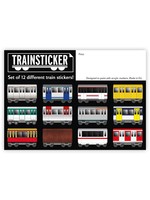 Underpressure Train Set A4 12 pcs Sticker