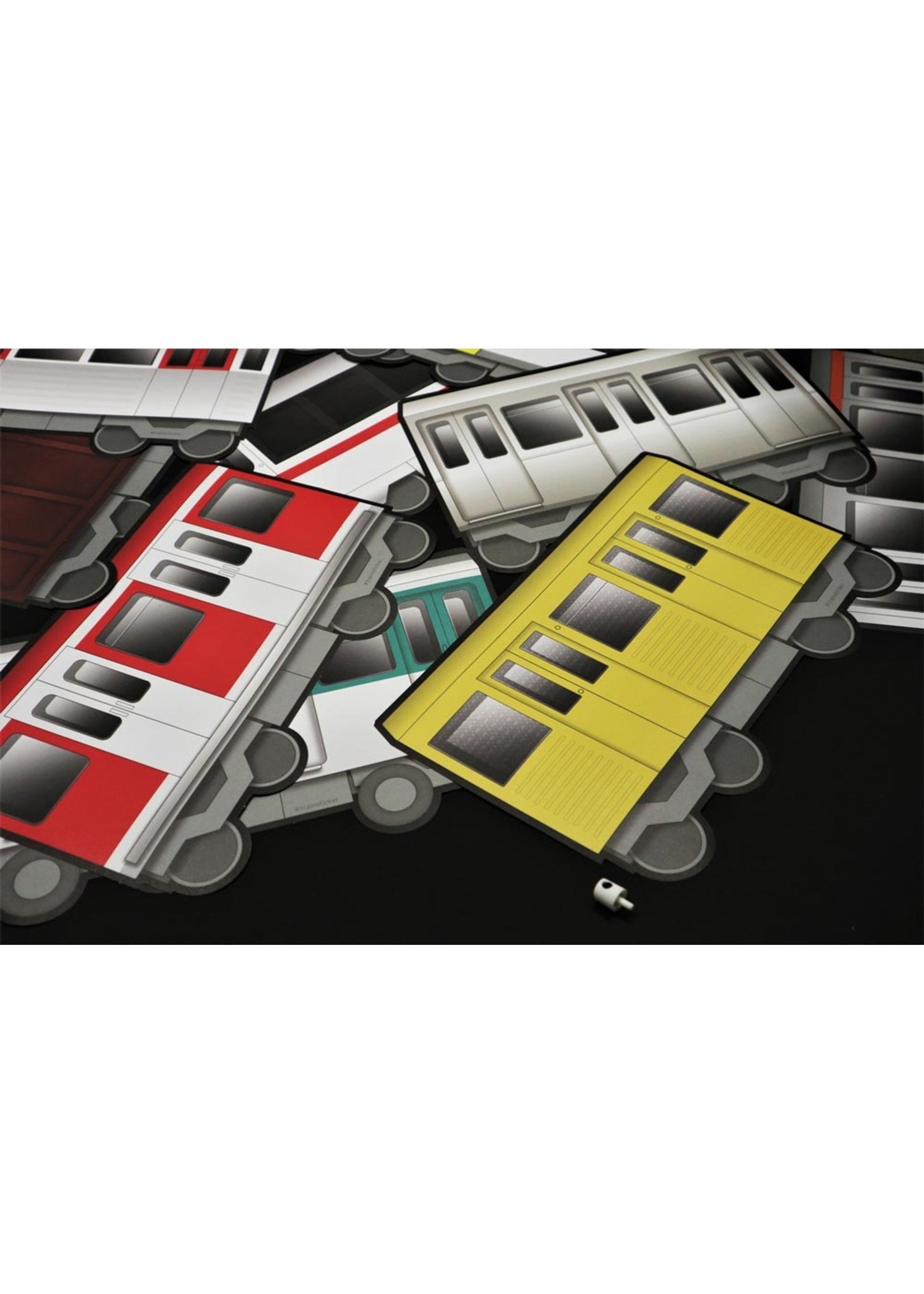 Underpressure Train Set A4 12 pcs Sticker