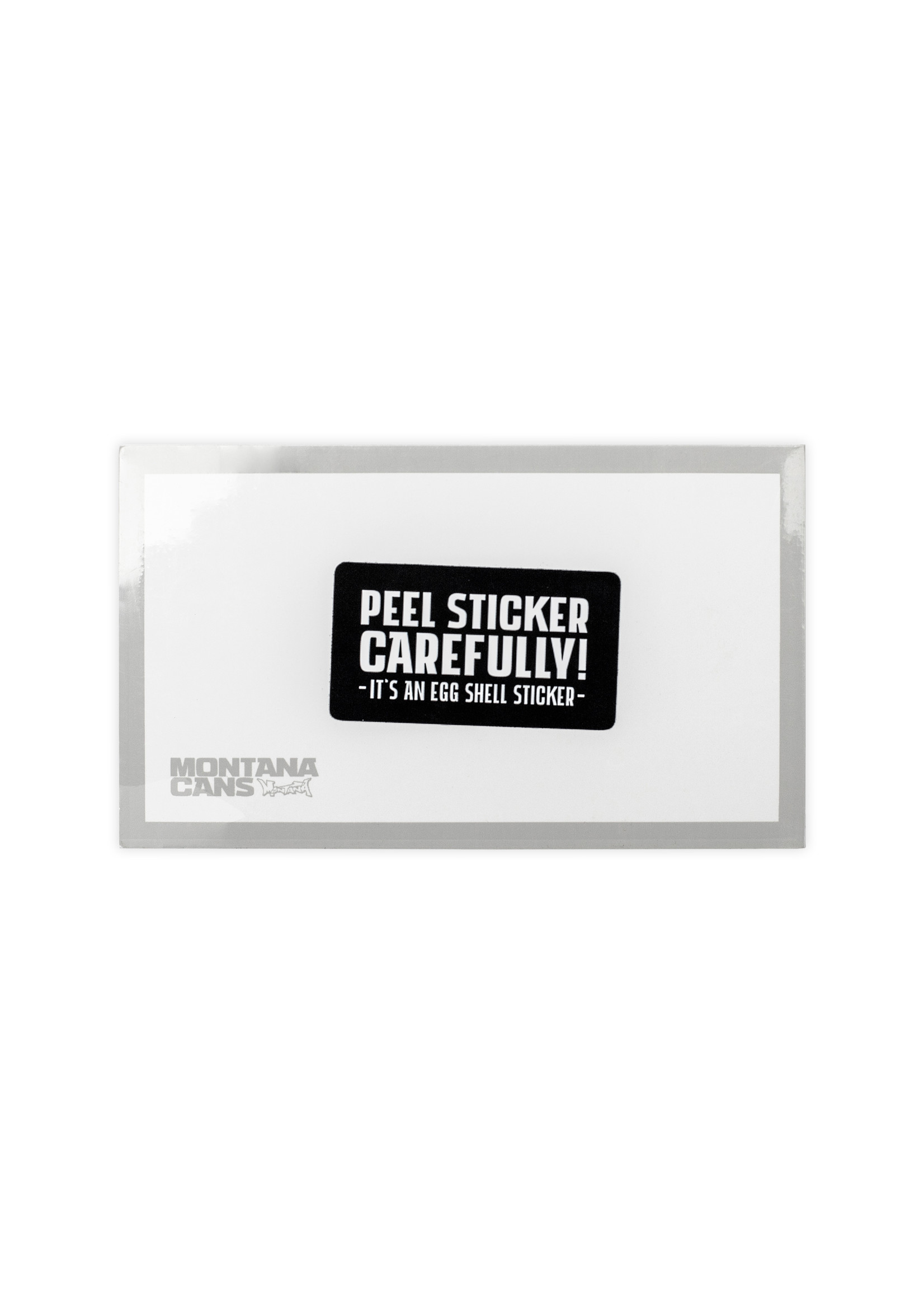 Montana Eggshell Sticker White