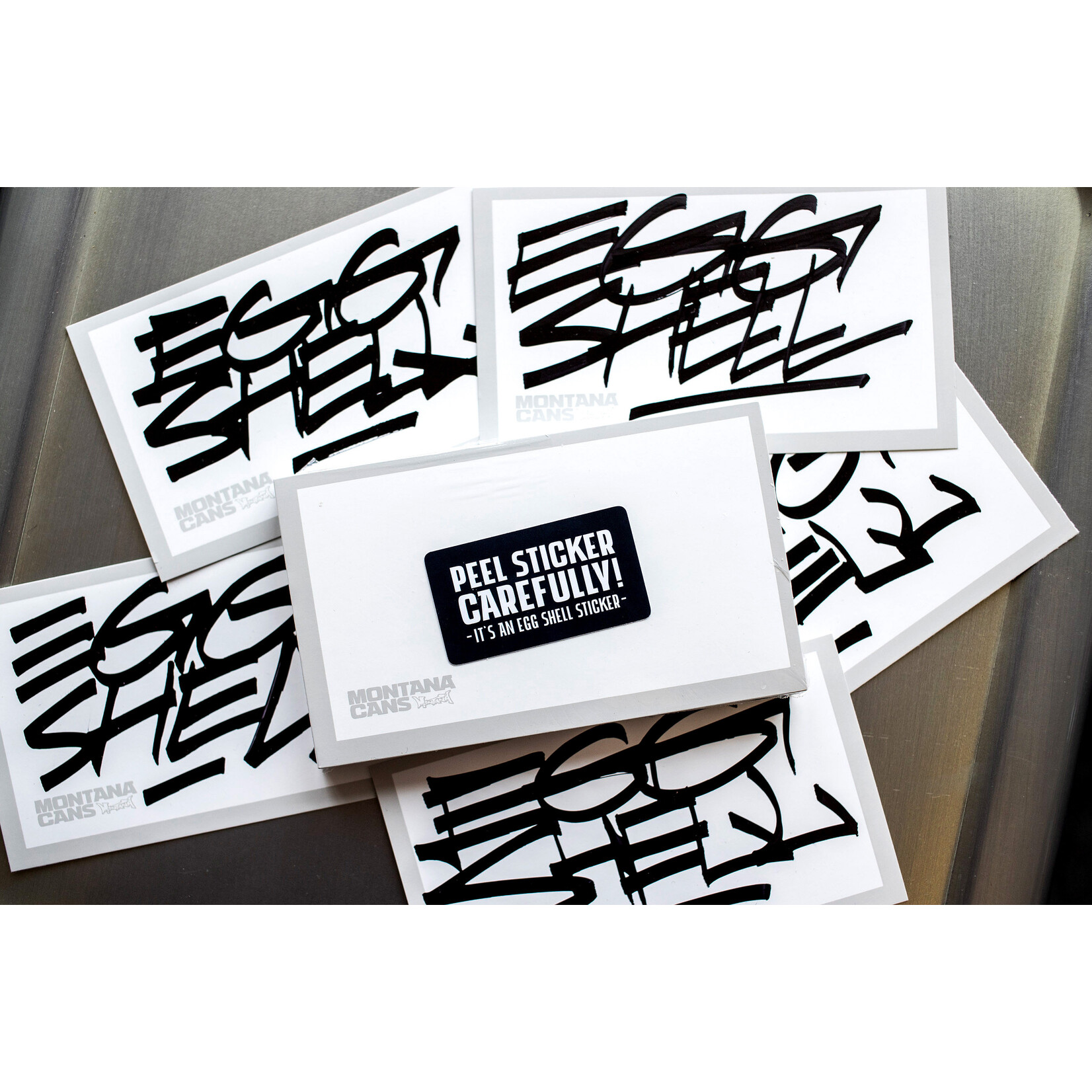 Montana Eggshell Sticker White