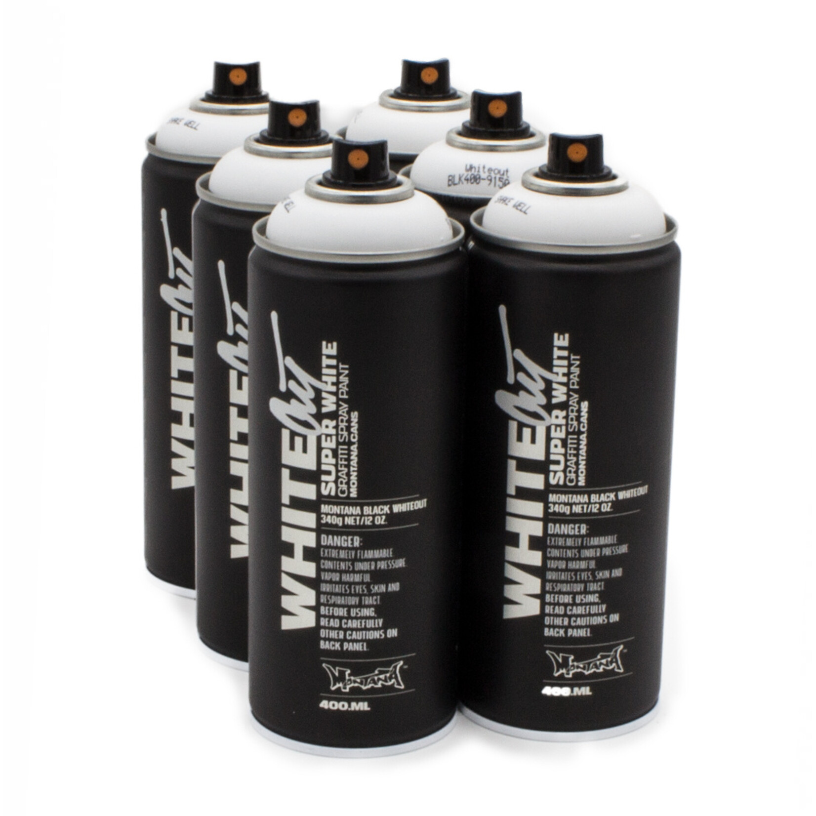 Montana BLACK 400ml Set WHITEOUT