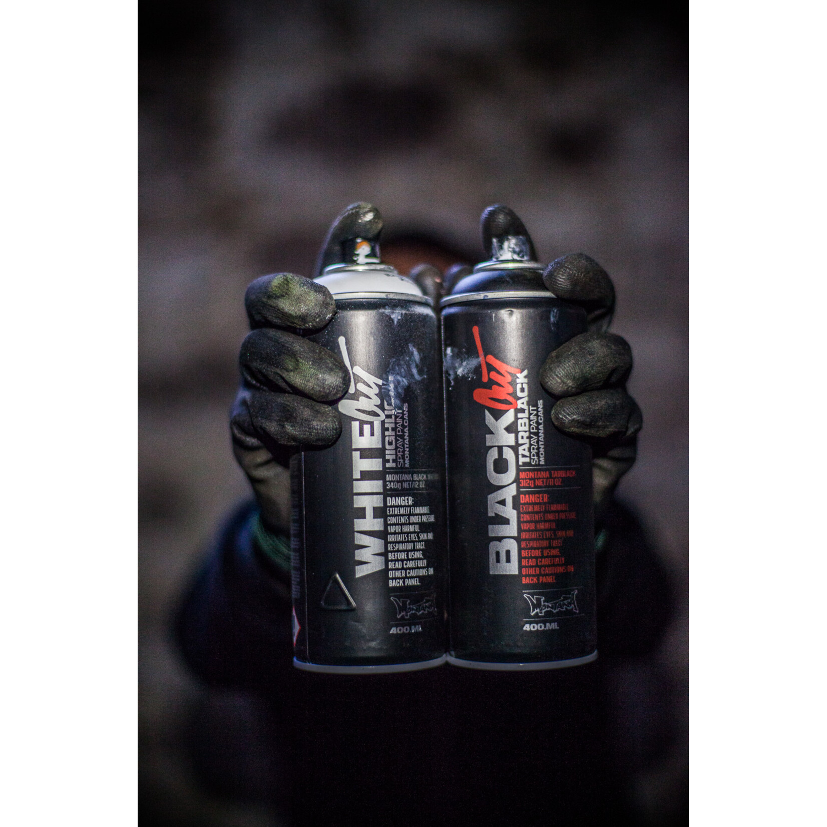 Montana BLACK 400ml Set WHITEOUT