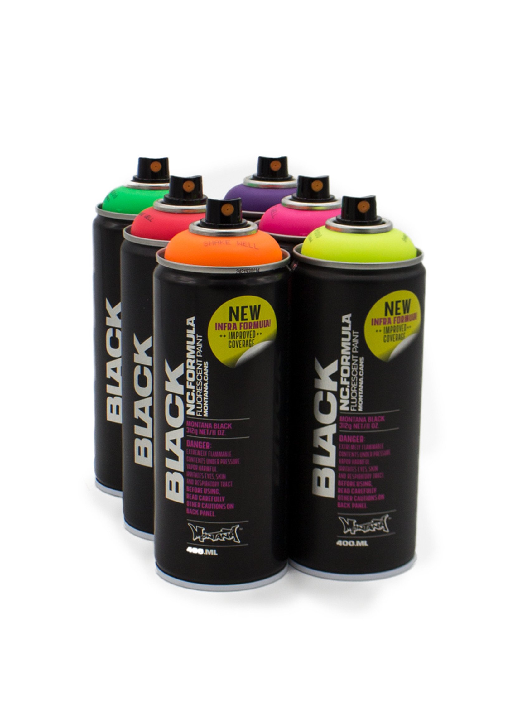 Montana BLACK 400ml Set NEON