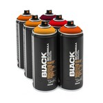 Montana BLACK 400ml Set ORANGE-RED