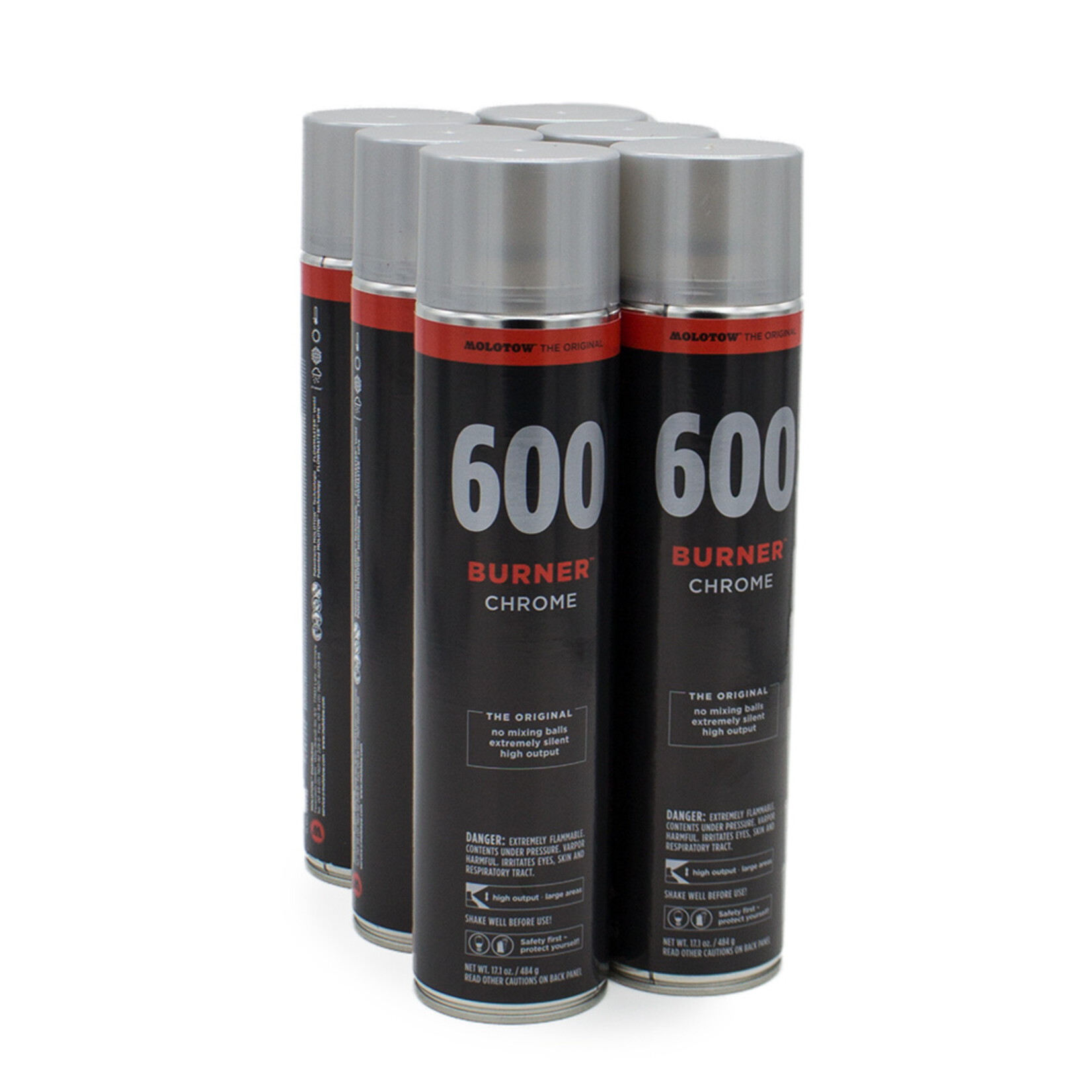 Molotow Burner Chrome 600ml Pack