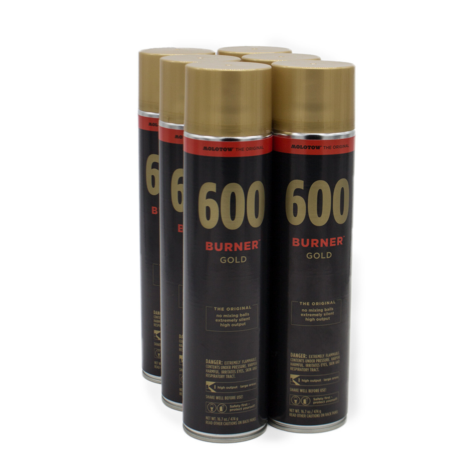 Molotow Burner Gold 600ml Pack