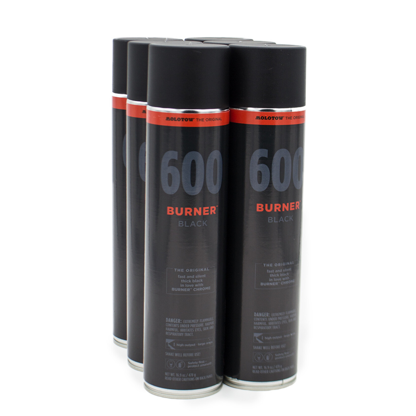 Molotow Burner Black 600ml Pack