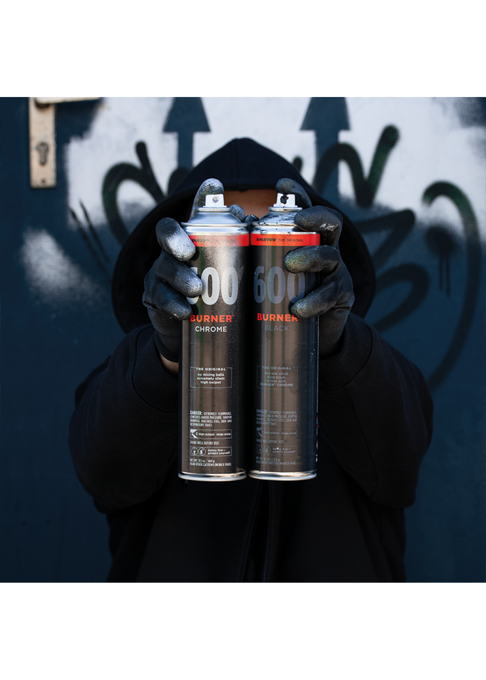 Molotow BURNER BLACK 600ml Sprühdose