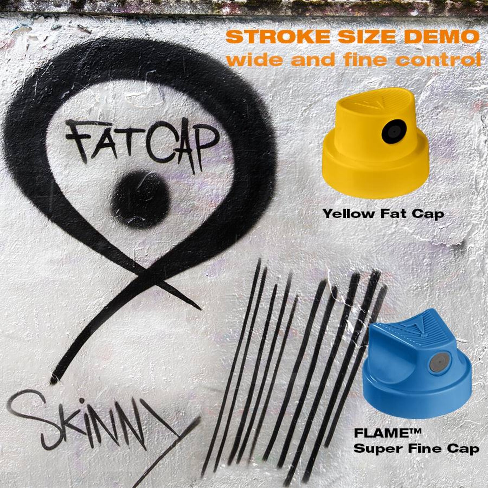 Flame ORANGE 400ml - 48 PACK COLOR SET