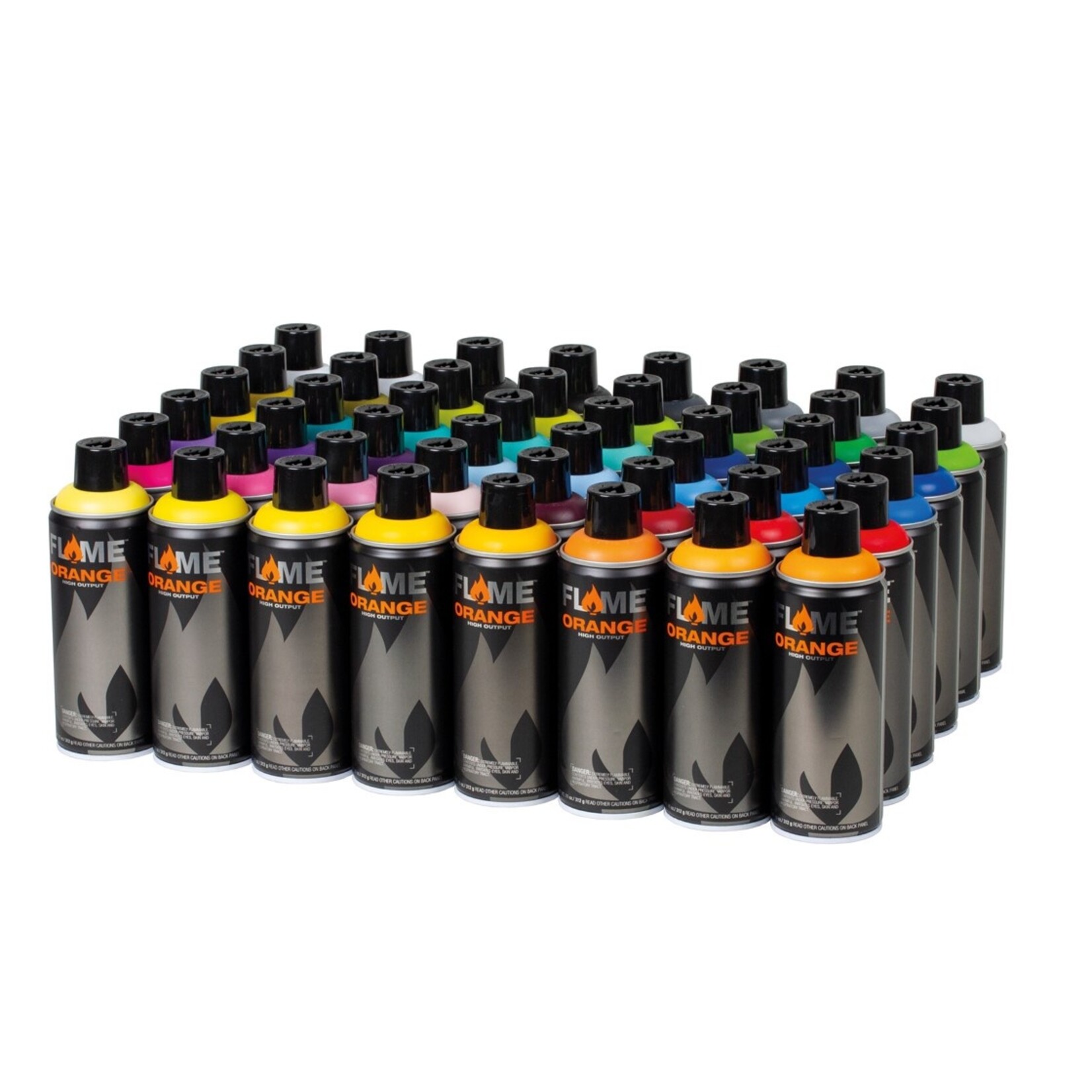 Flame ORANGE 400ml - 48 PACK COLOR SET