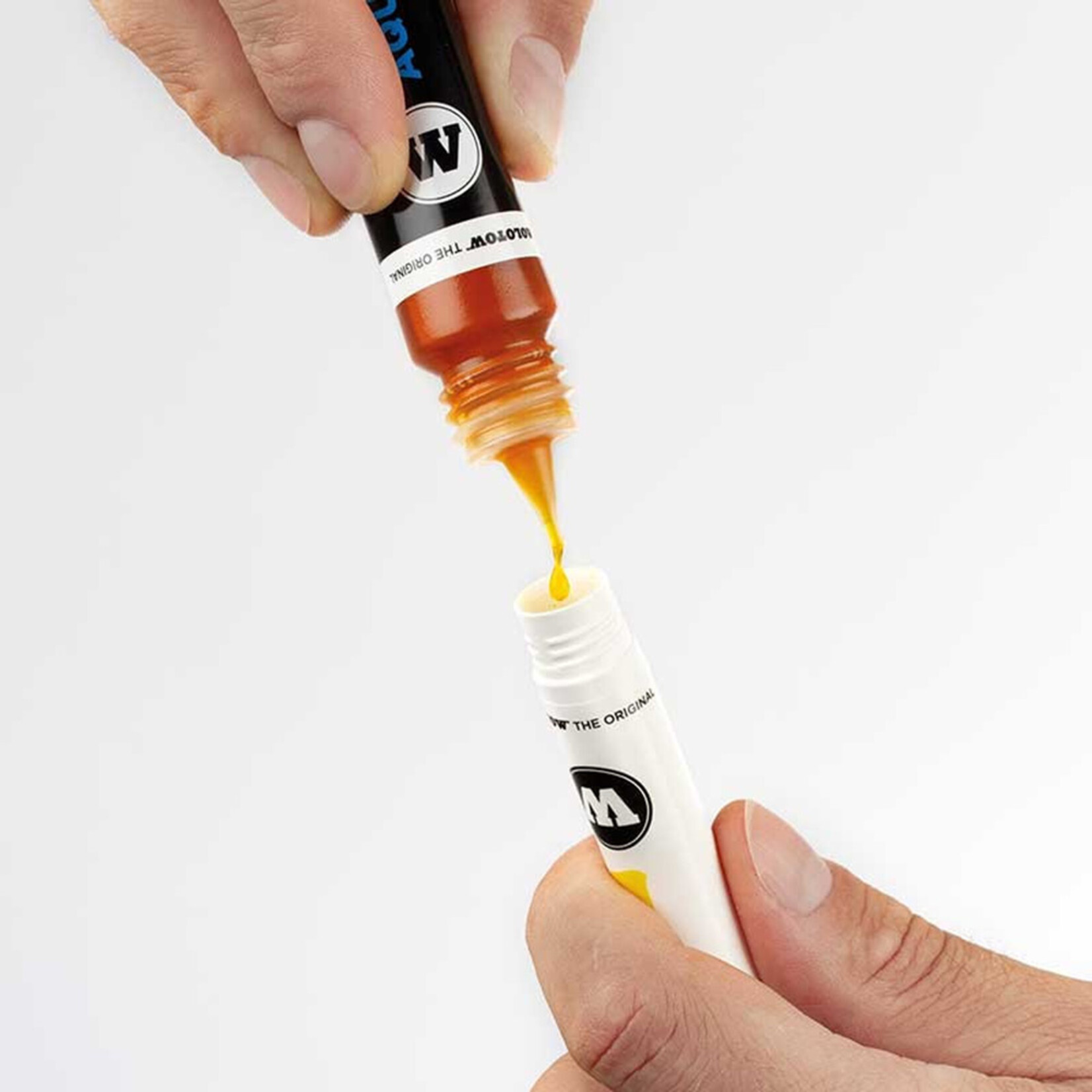 Molotow  Aqua Color Brush marker grey set