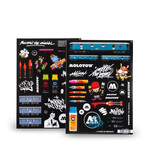 Molotow A 4 Sticker Sheets A & B