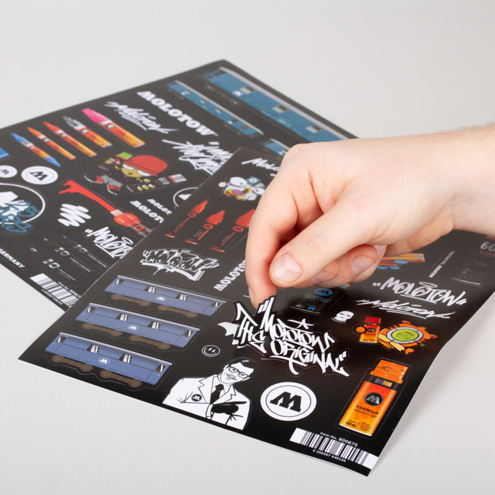 Molotow A 4 Sticker Sheets A & B