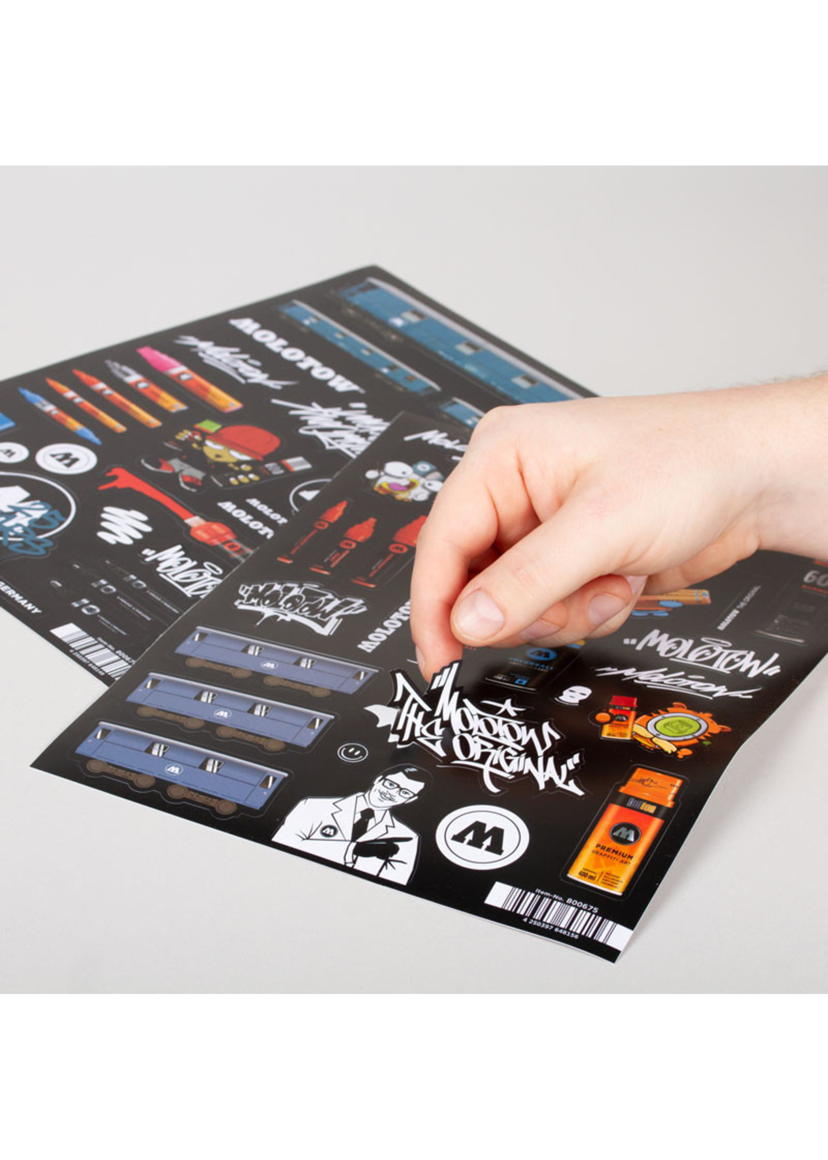 Molotow A 4 Sticker Sheets A & B