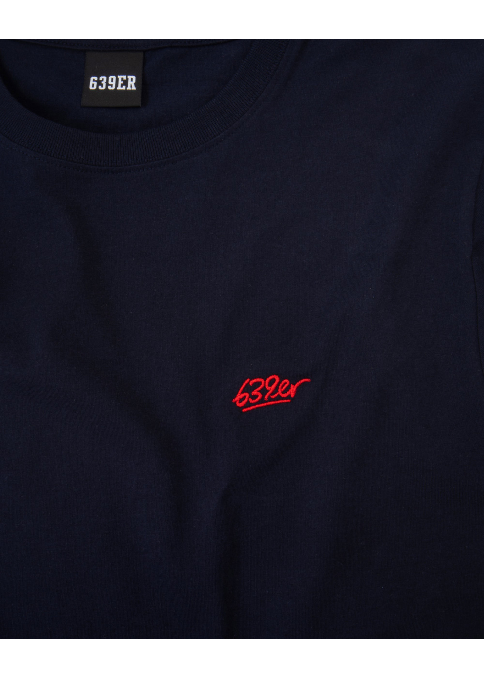 639ER SCRIPT TEE navy