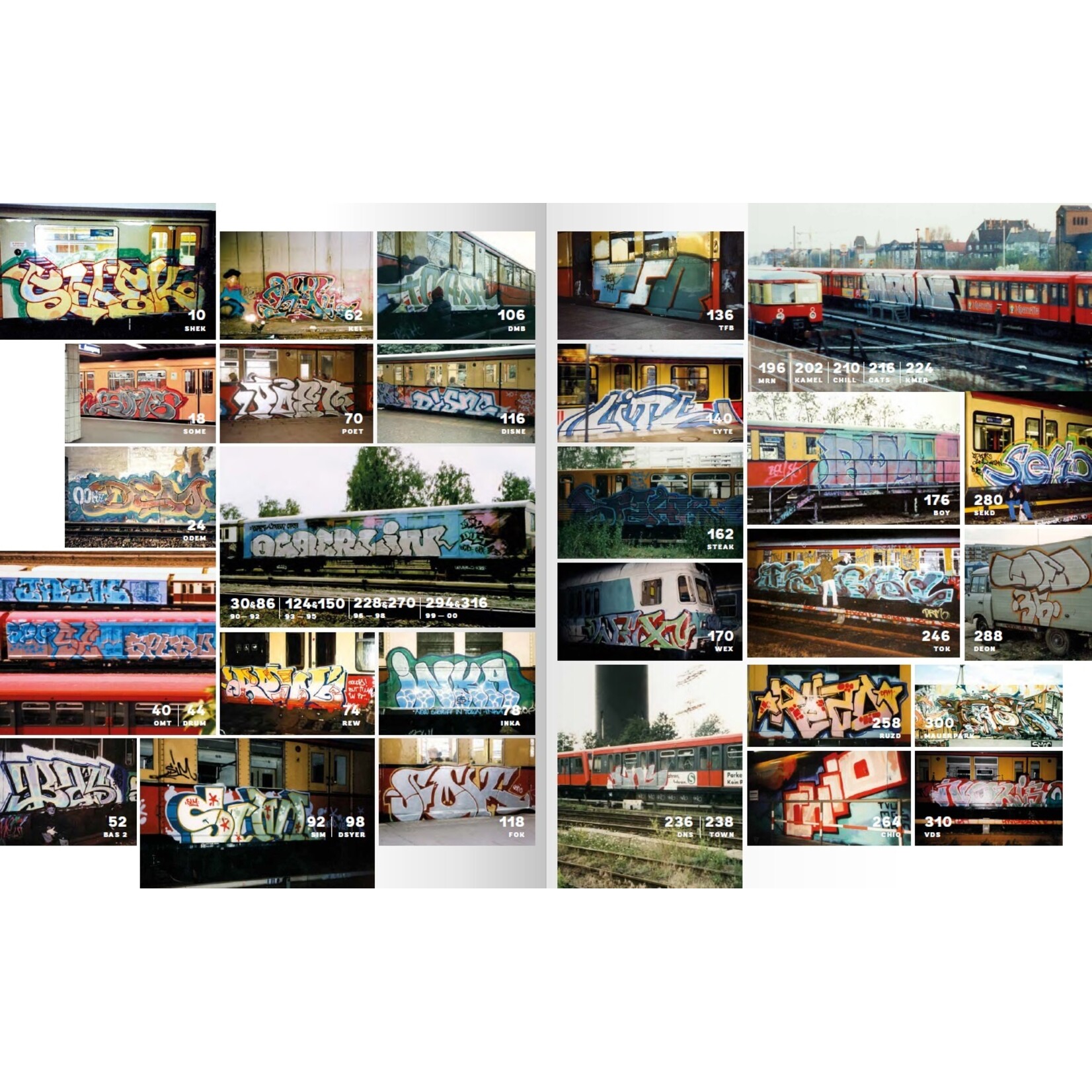 "DECADES Vol.1" Graffiti Writing in Berlin (1990-2000) #peterstelzig