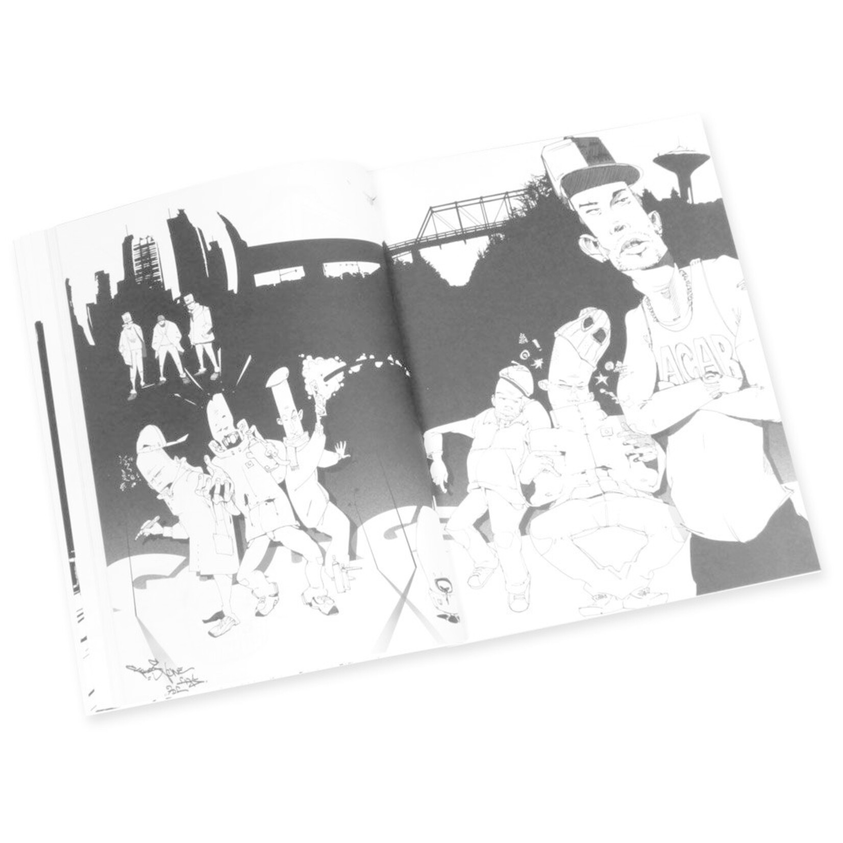 Graffiti Malbuch | Graffiti Coloring Book #2