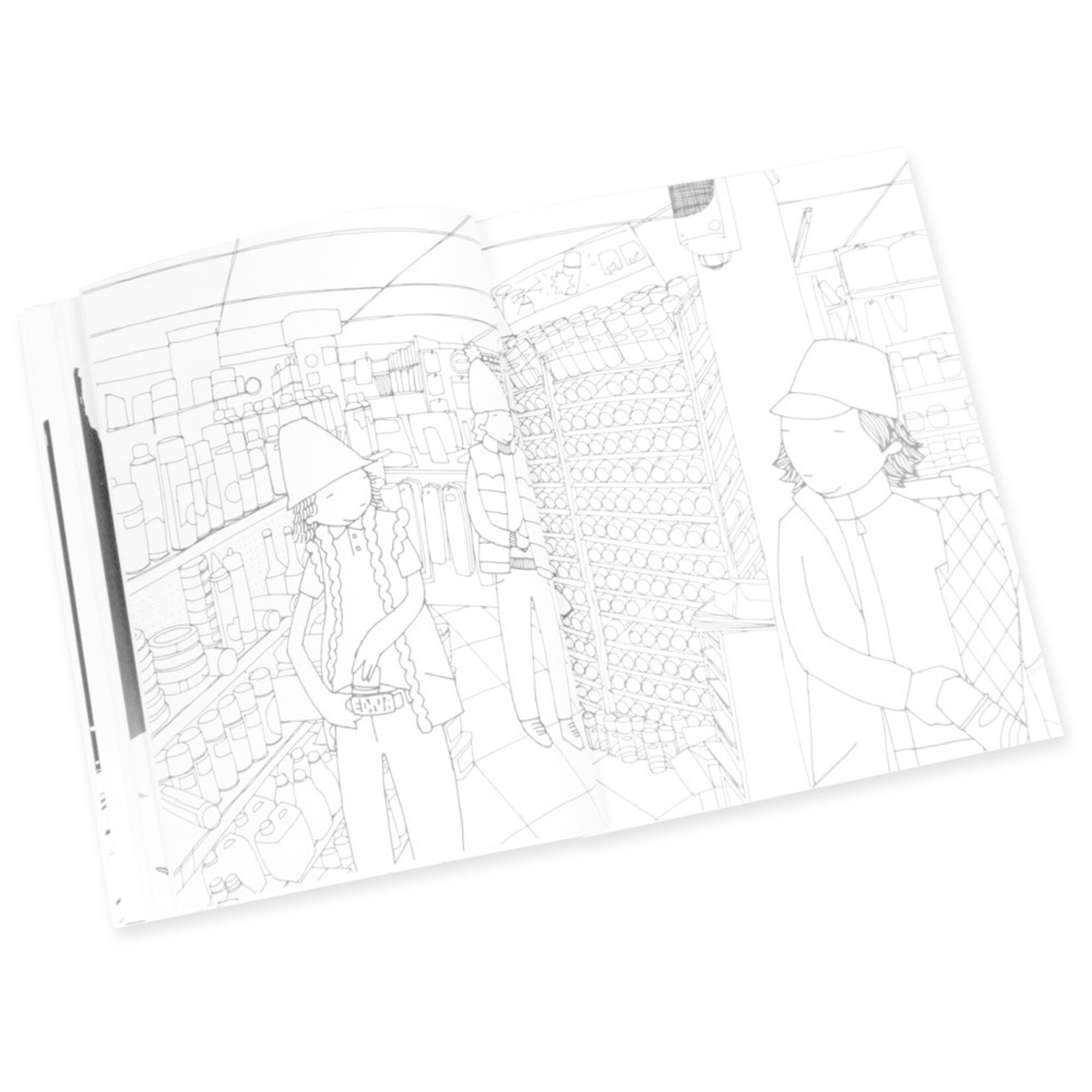 Graffiti Malbuch | Graffiti Coloring Book #2