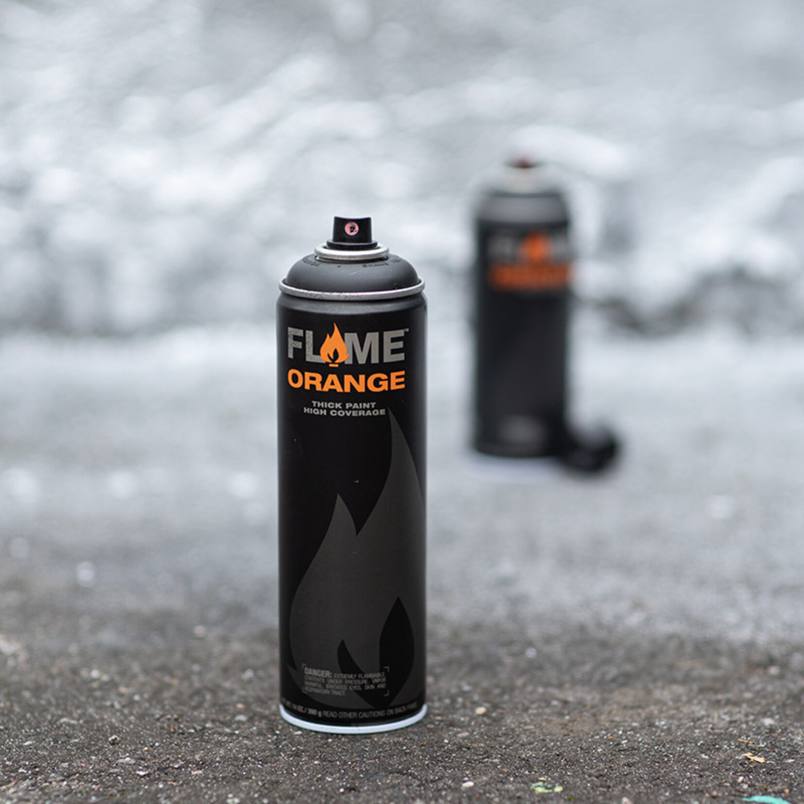 Flame ORANGE THICK BLACK 500ml 6 PACK