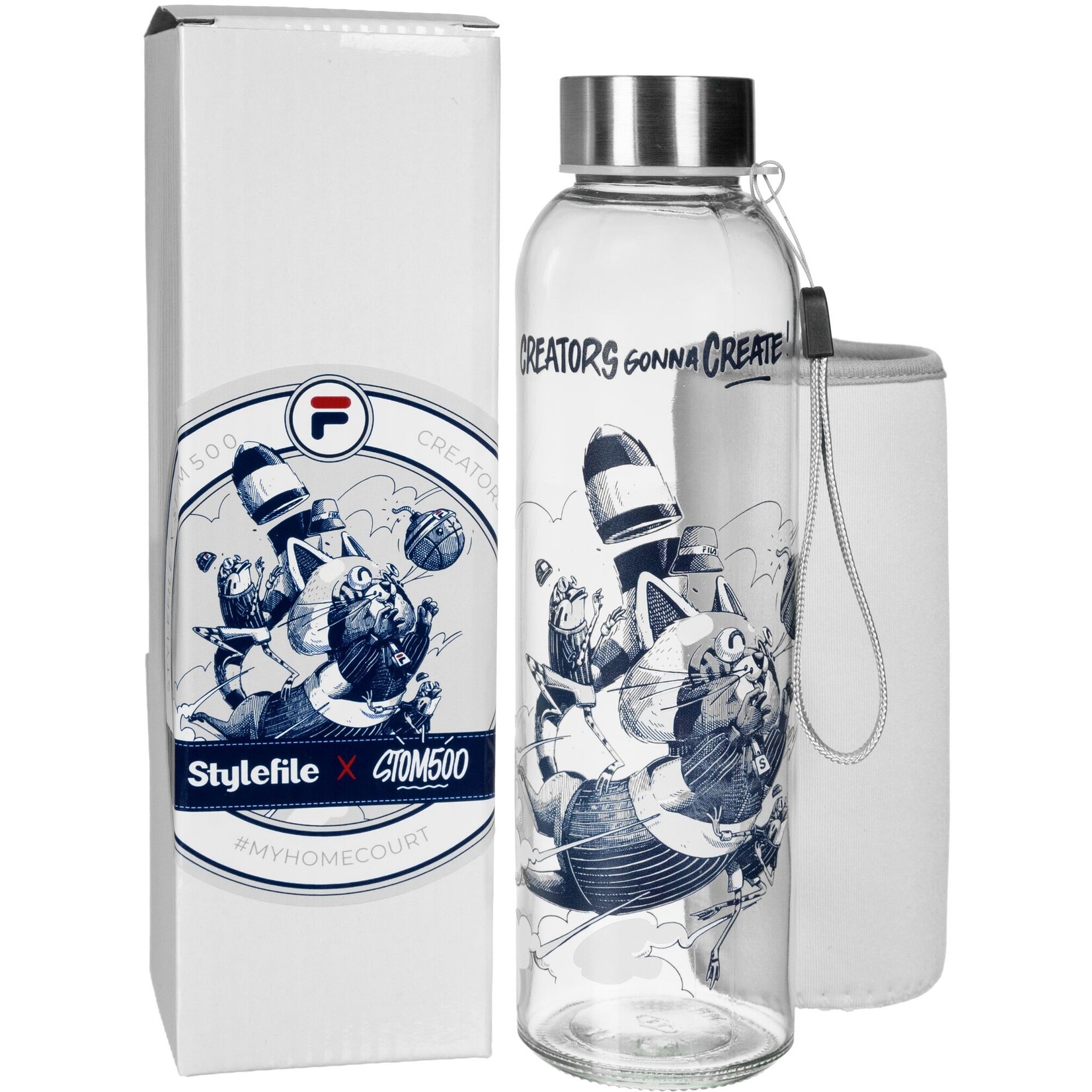 Stylefile X Stom500 Red Panda | drinking bottle
