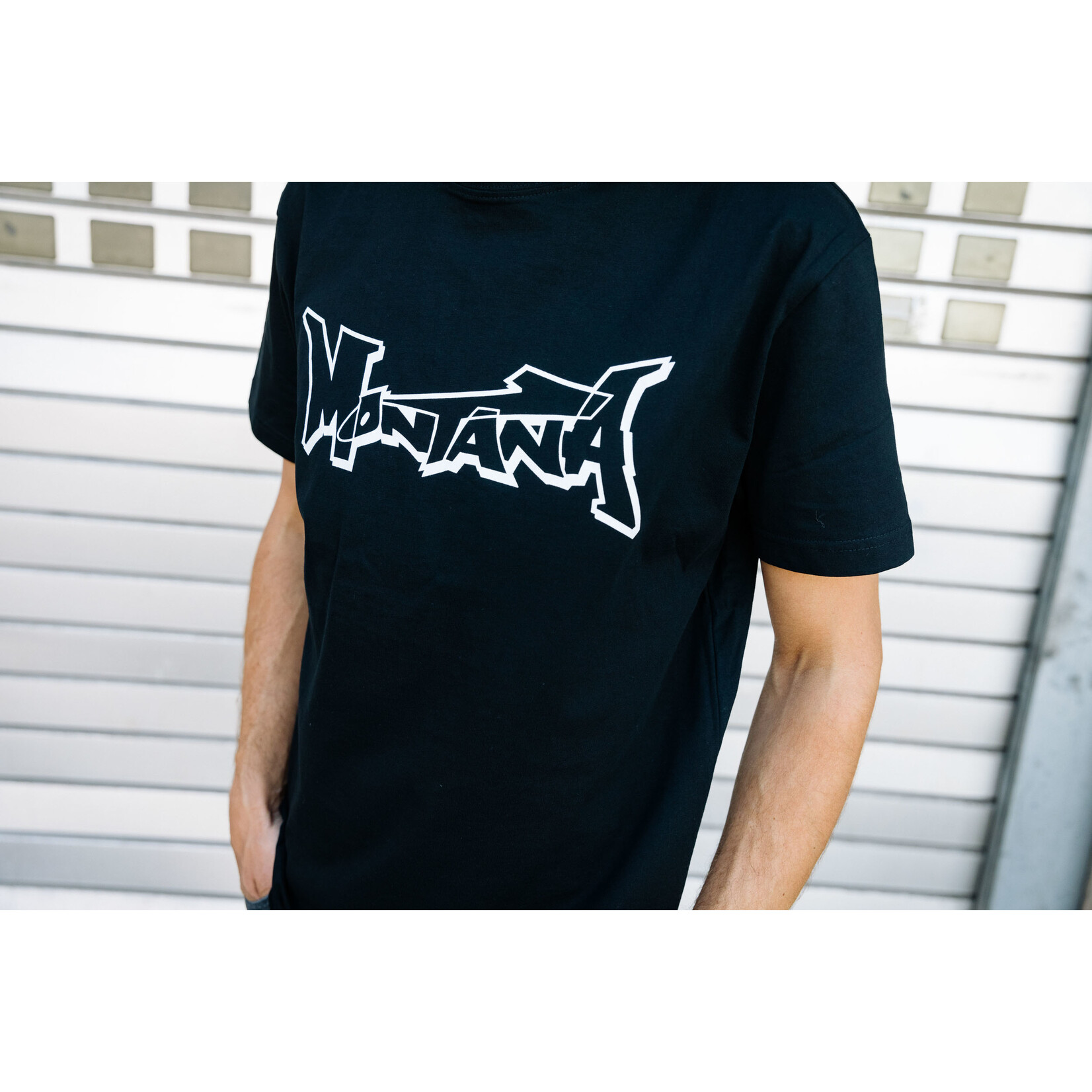 Montana Cans T-SHIRT Black / White