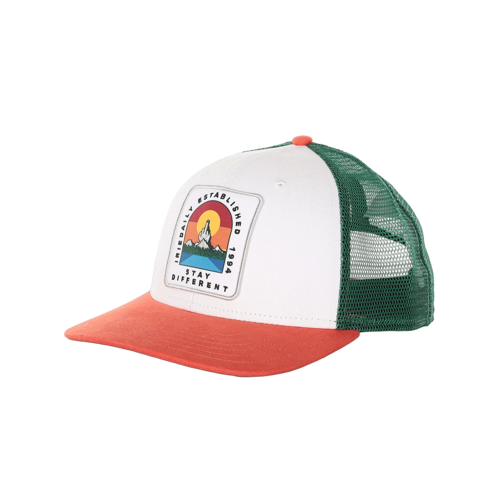 Iriedaily Stonefinger Meshcap -[orange green]