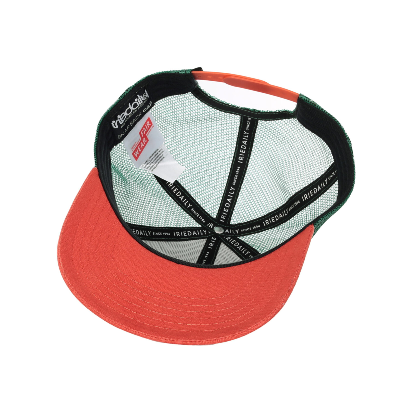 Iriedaily Stonefinger Meshcap -[orange green]
