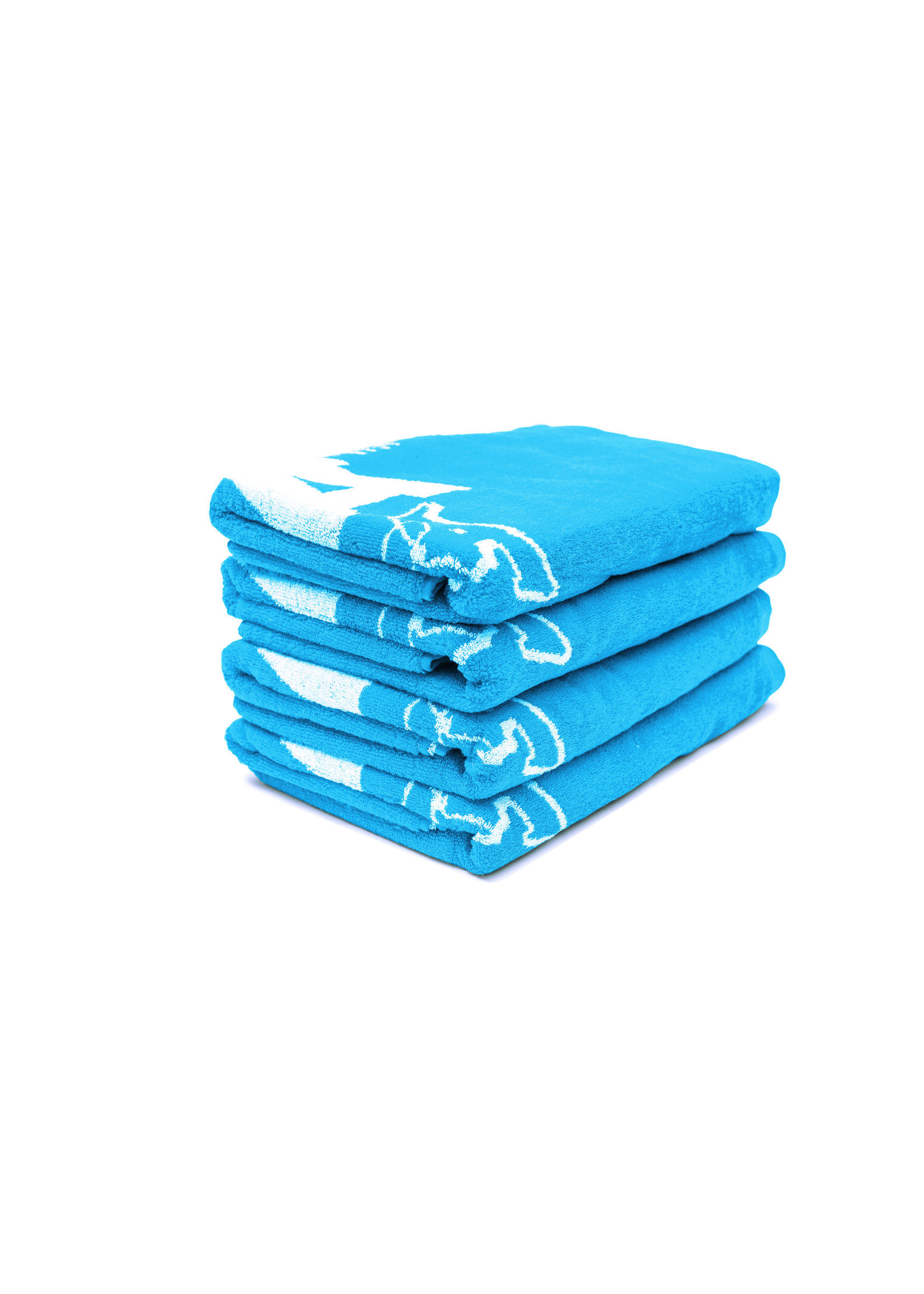 Montana TYPO LOGO BEACH TOWEL Blue