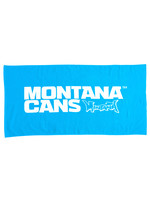 Montana TYPO LOGO BEACH TOWEL Blue