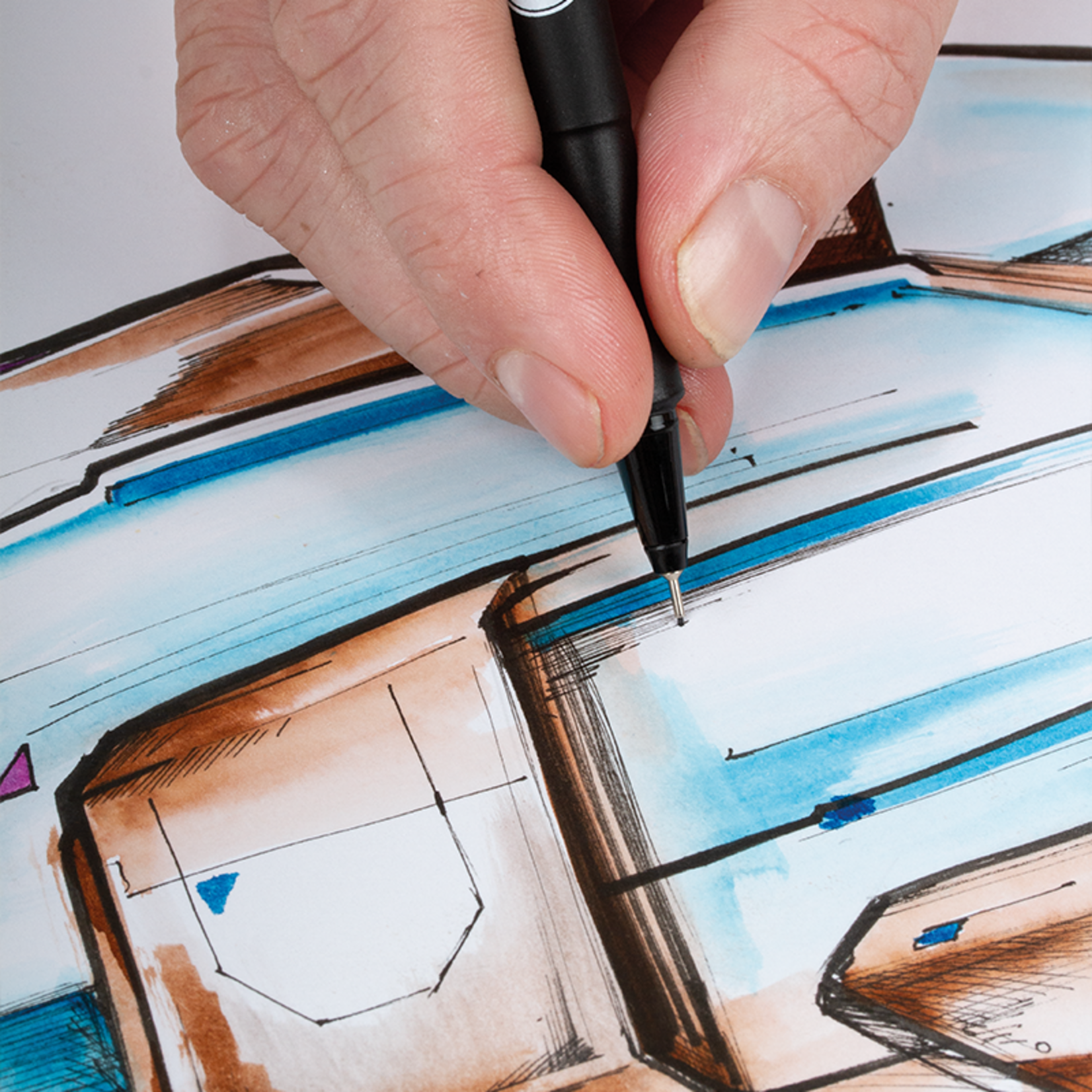 Molotow Blackliner 4x Marker Set 2