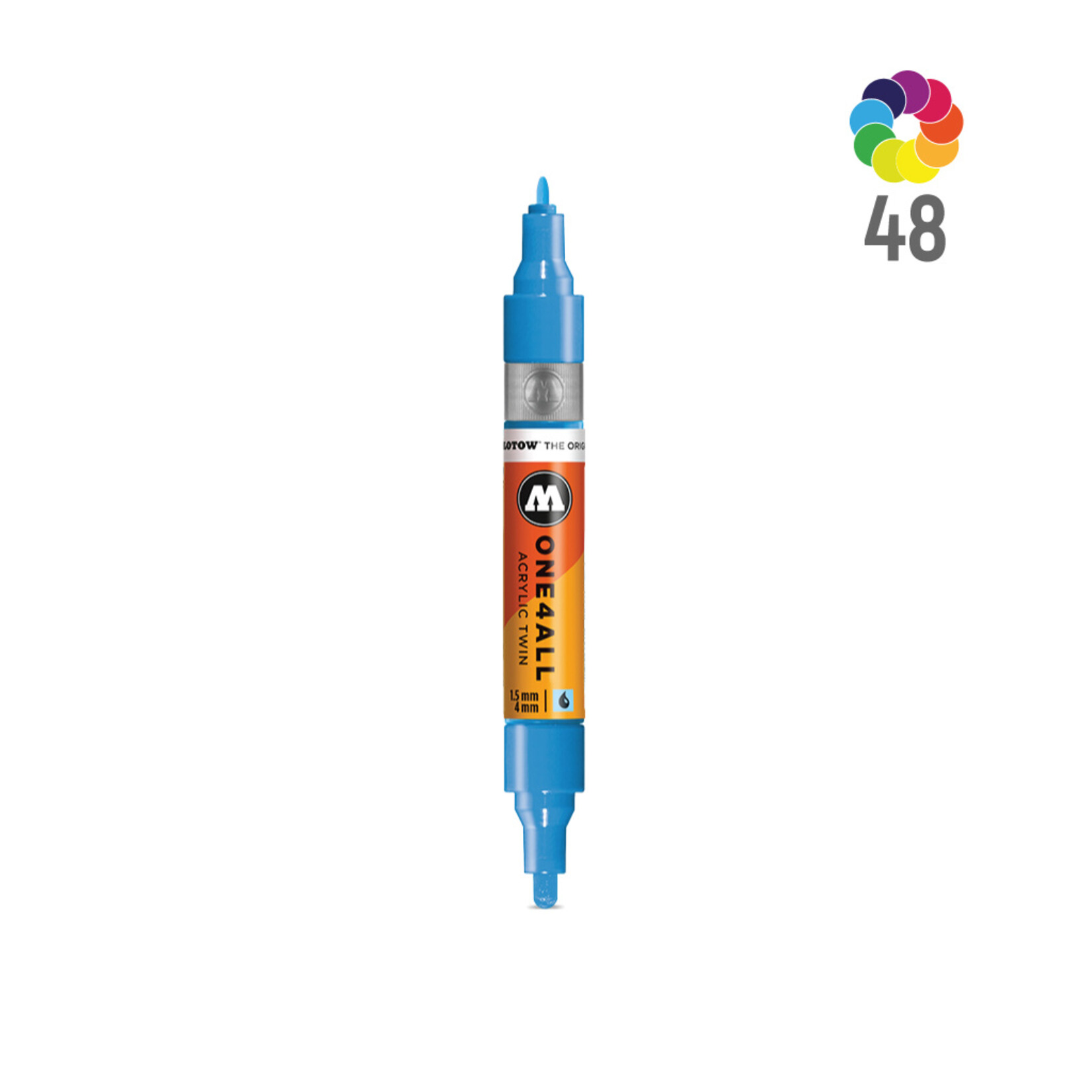 Molotow ONE4ALL Acrylic Twin 1,5/4mm
