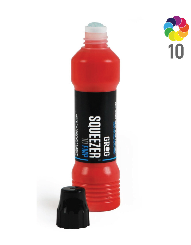 Grog SQUEEZER 10mm Full Metal Paint Graffiti Shop Berlin