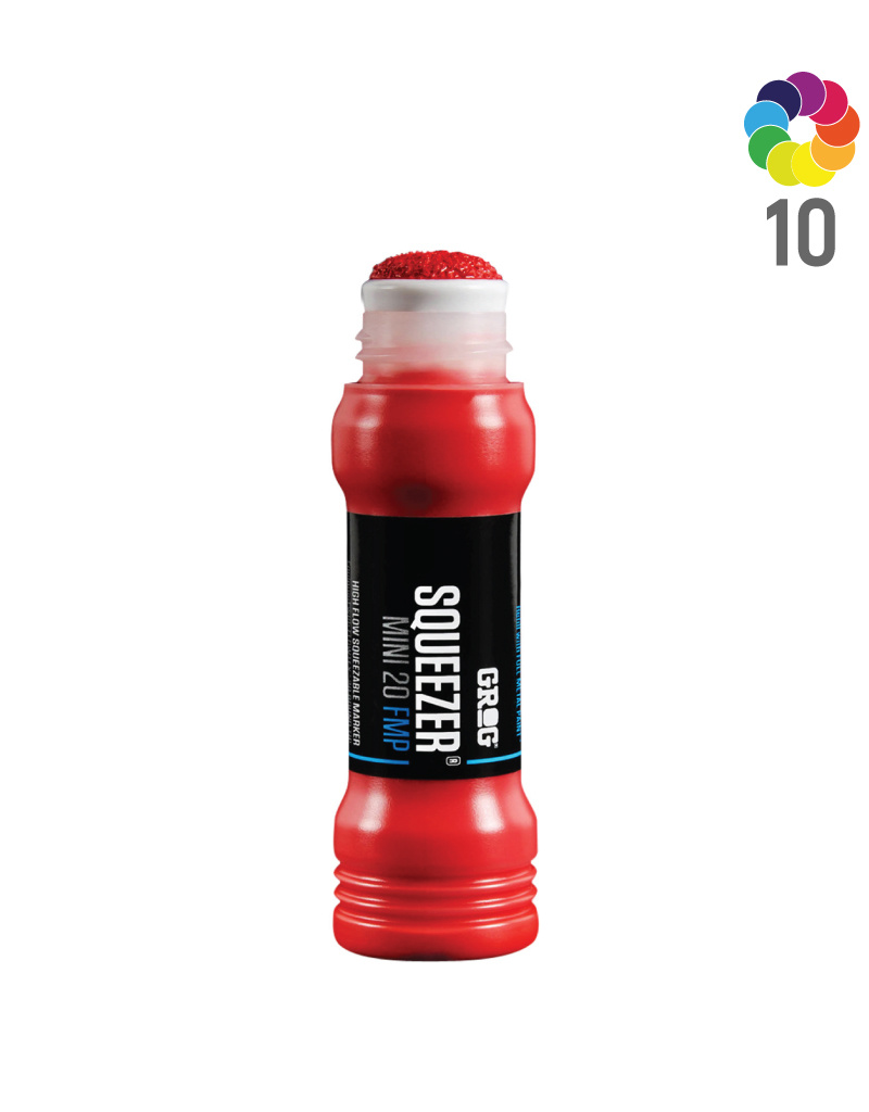 Grog SQUEEZER Mini 20mm Full Metal Paint Graffiti Shop Berlin