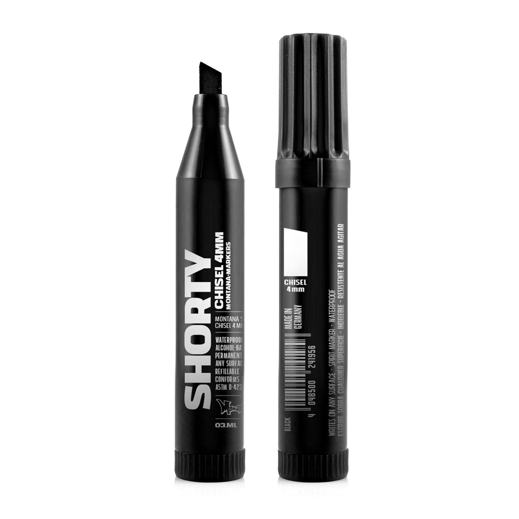 Montana PERMANENT SHORT 4mm Chisel Marker