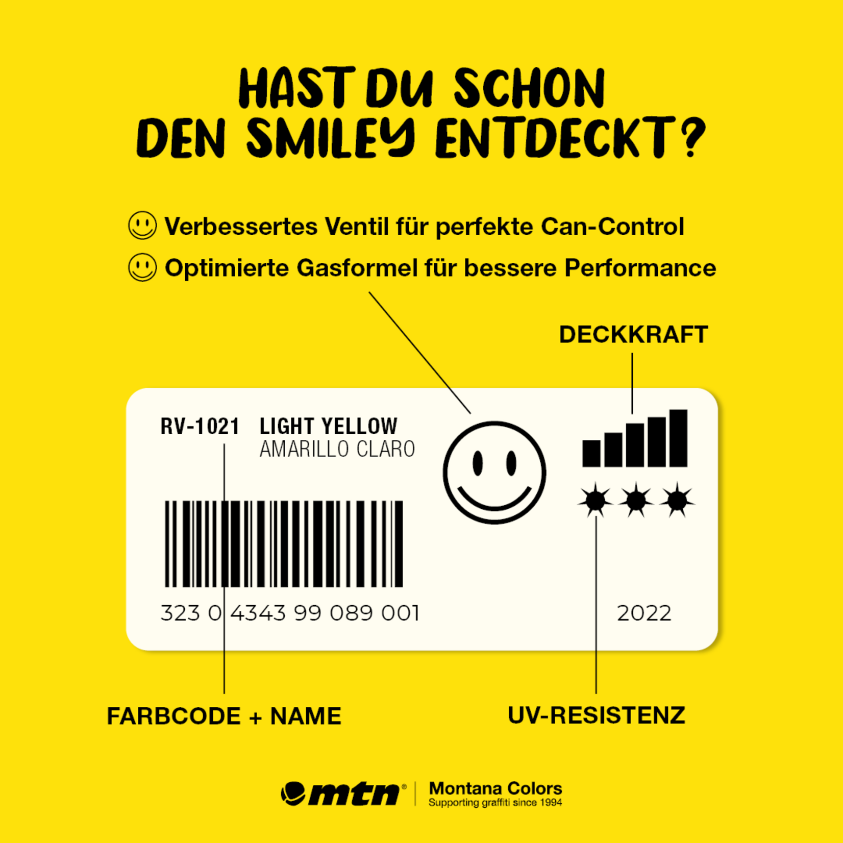 MTN Colors 94 400ml Sprühdose