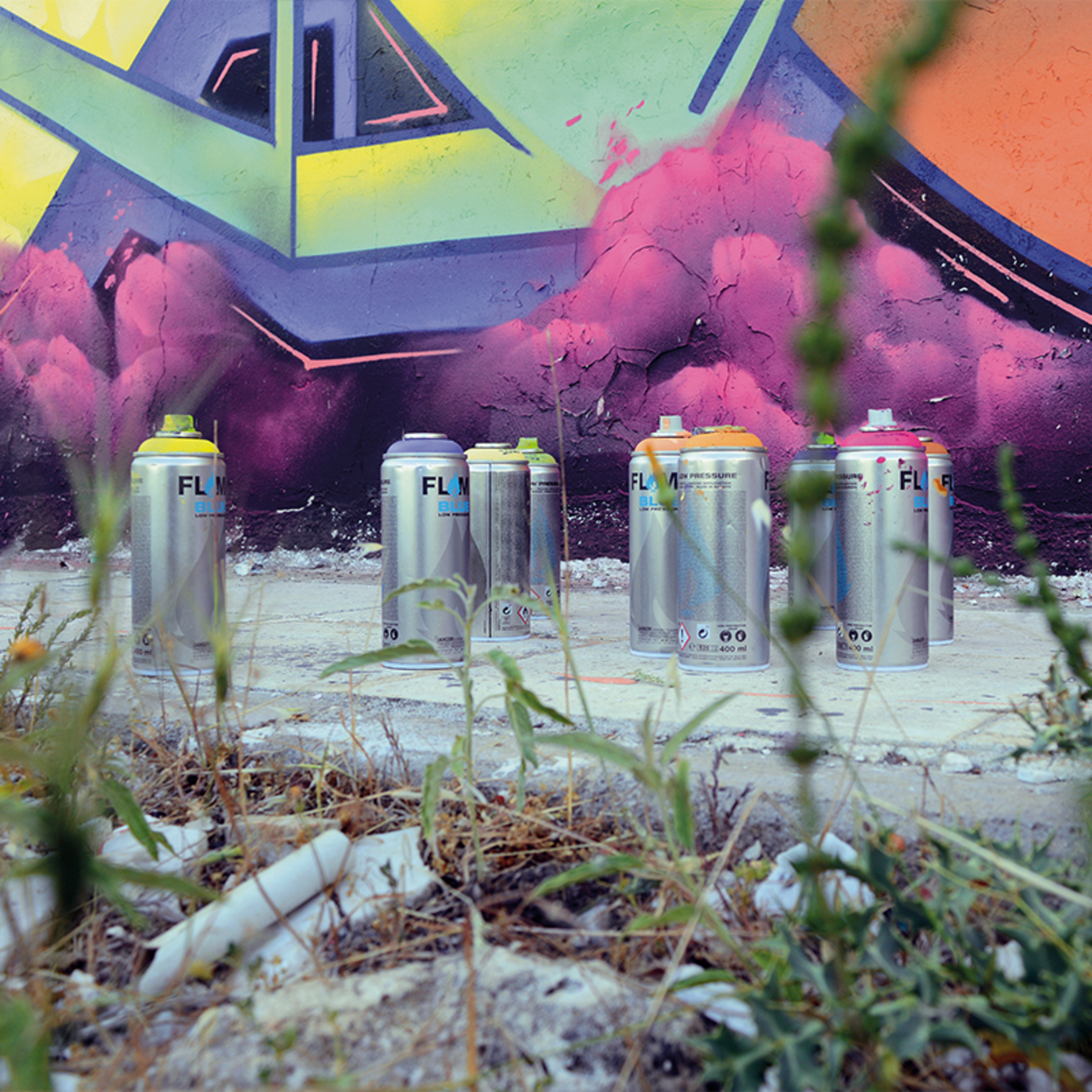 Flame BLUE 400ml Tryout-Pack 2