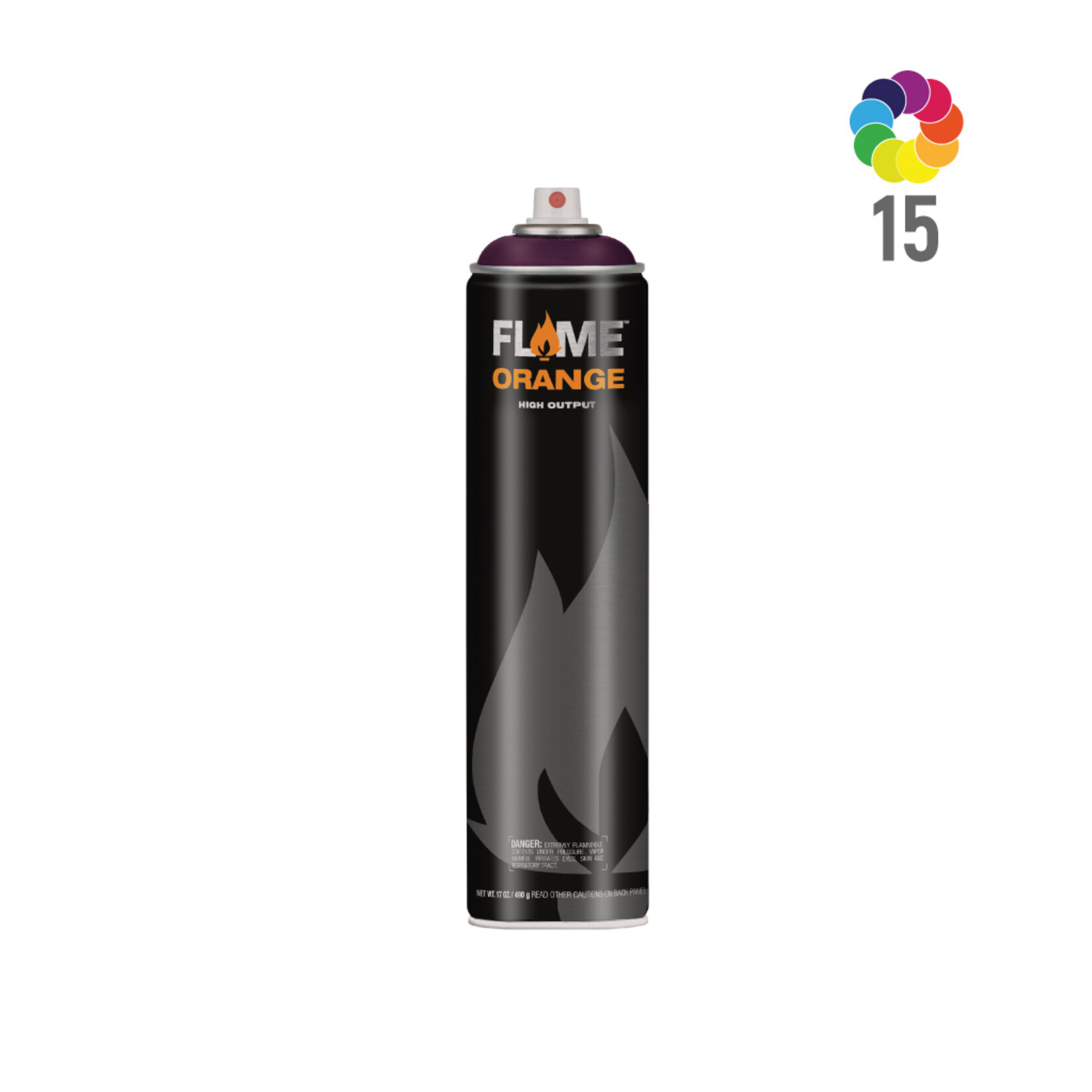 Flame ORANGE 600ml Sprühdose