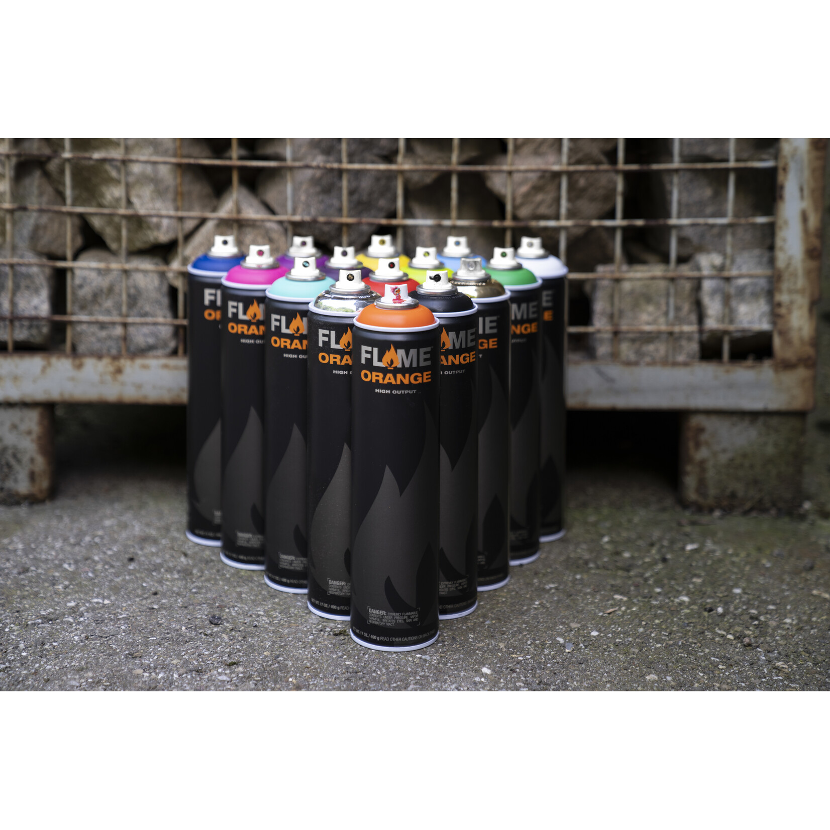 Flame ORANGE 600ml Sprühdose