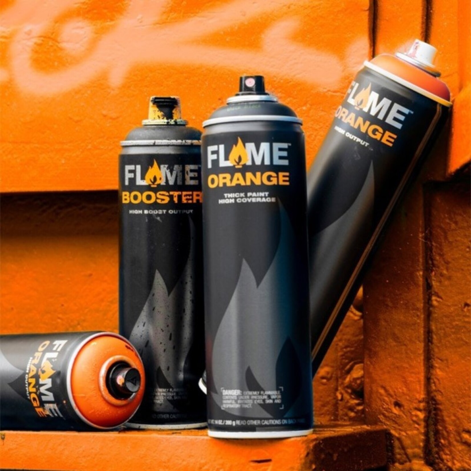 Flame ORANGE 600ml Sprühdose
