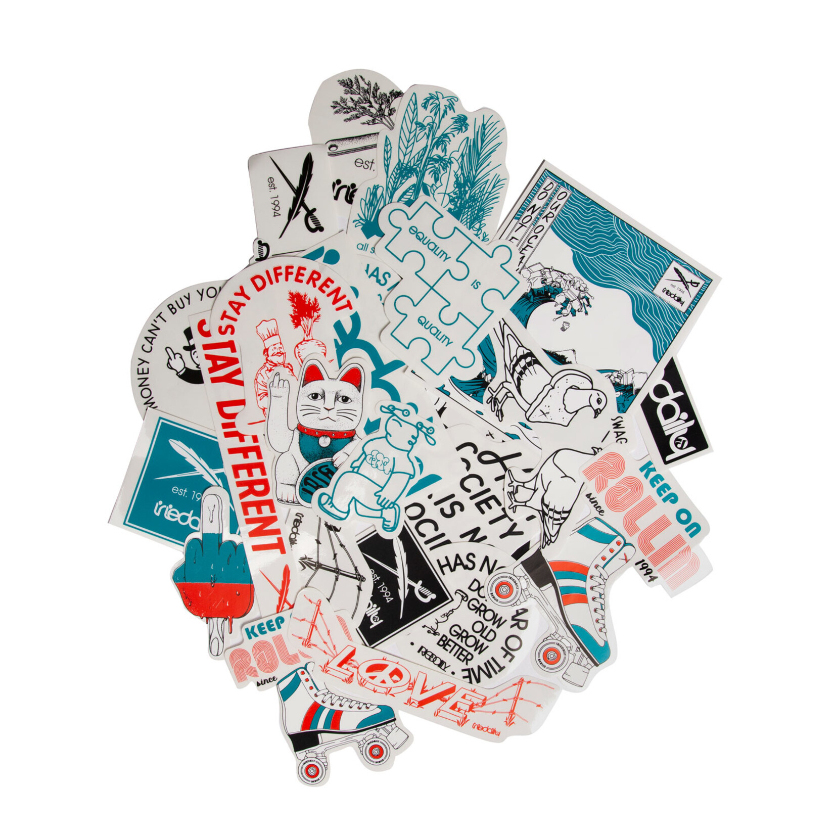 Iriedaily Stickerset C.I. [colored]