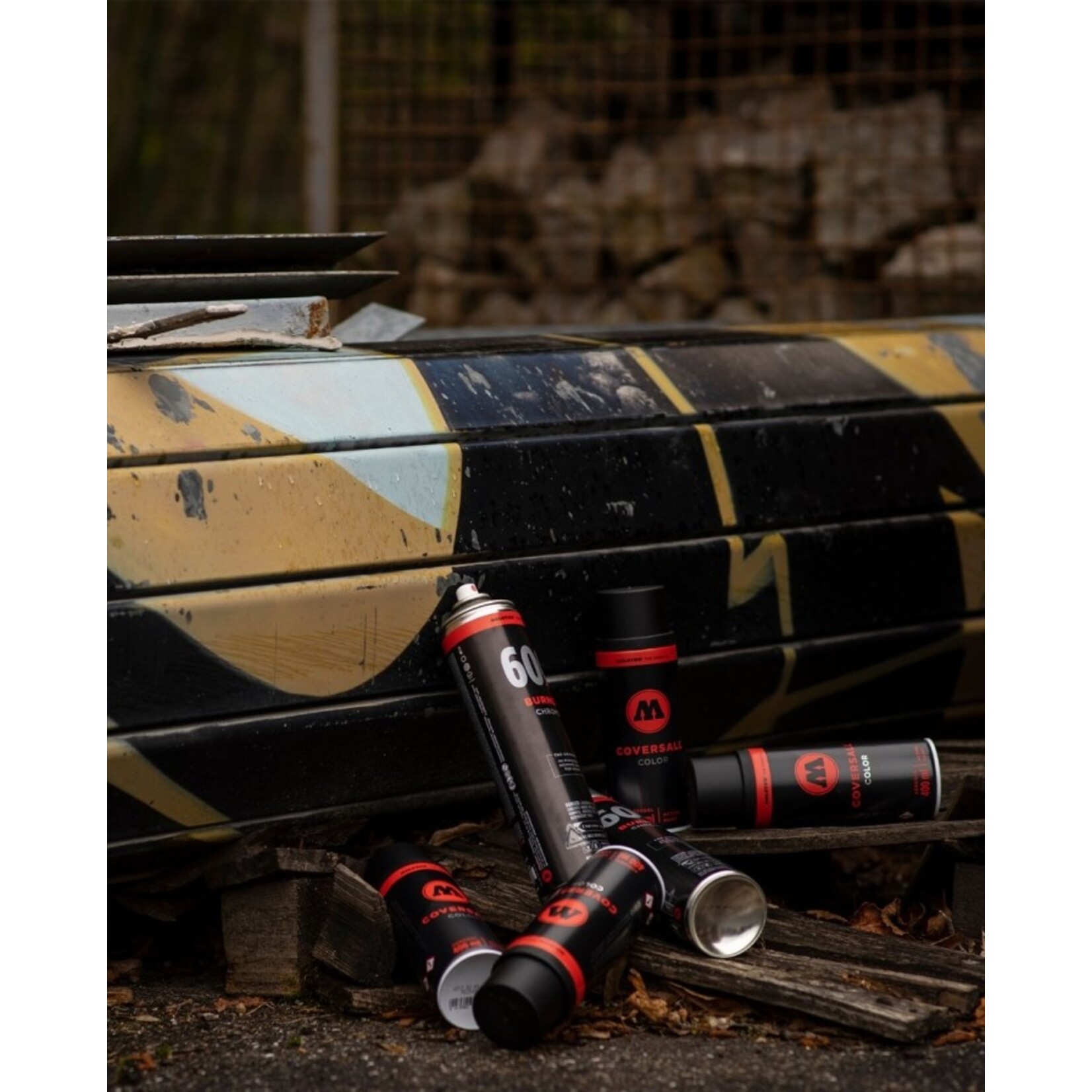 Molotow BURNER Chrome COVERSALL Action Pack