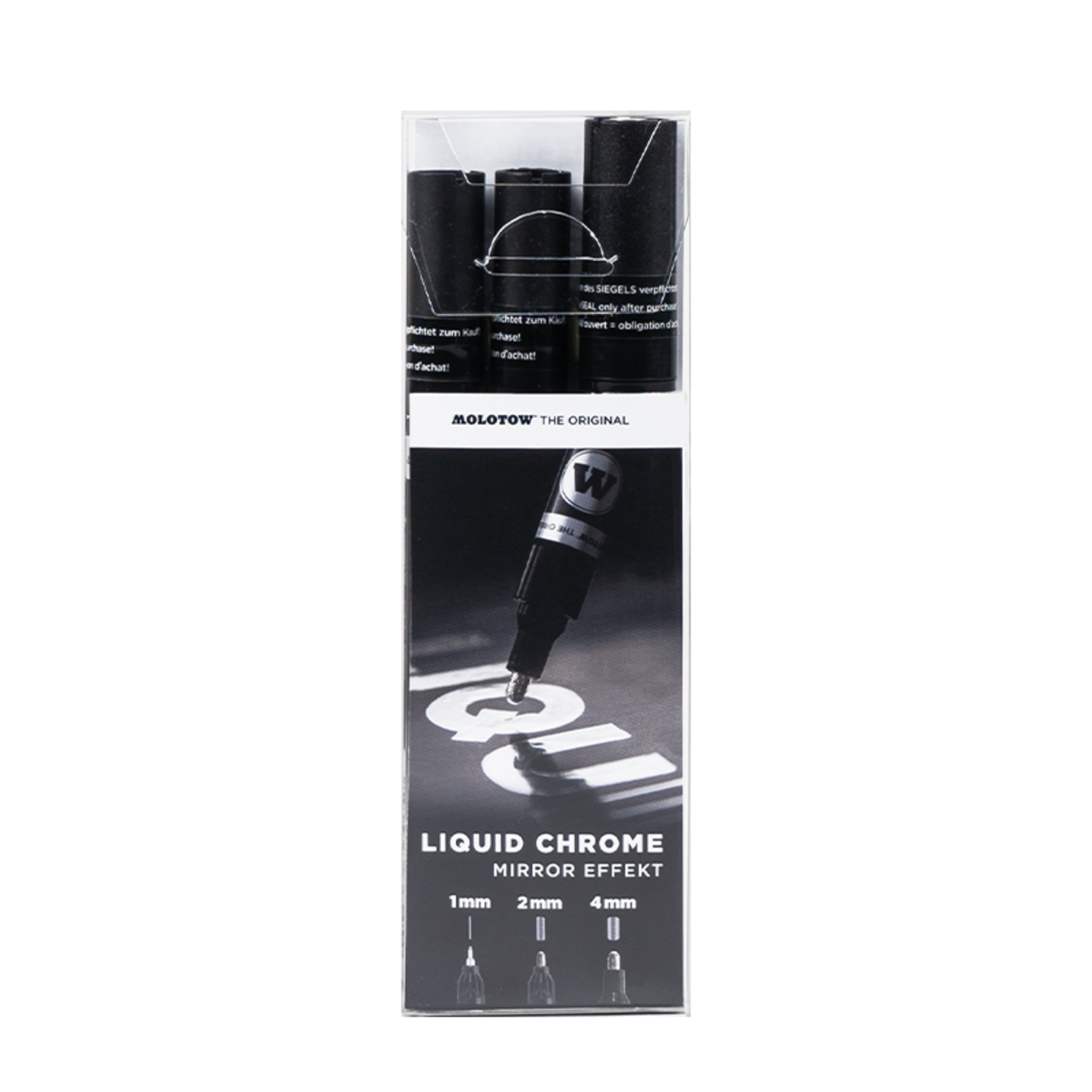 Molotow  LIQUID CHROME 3er Set