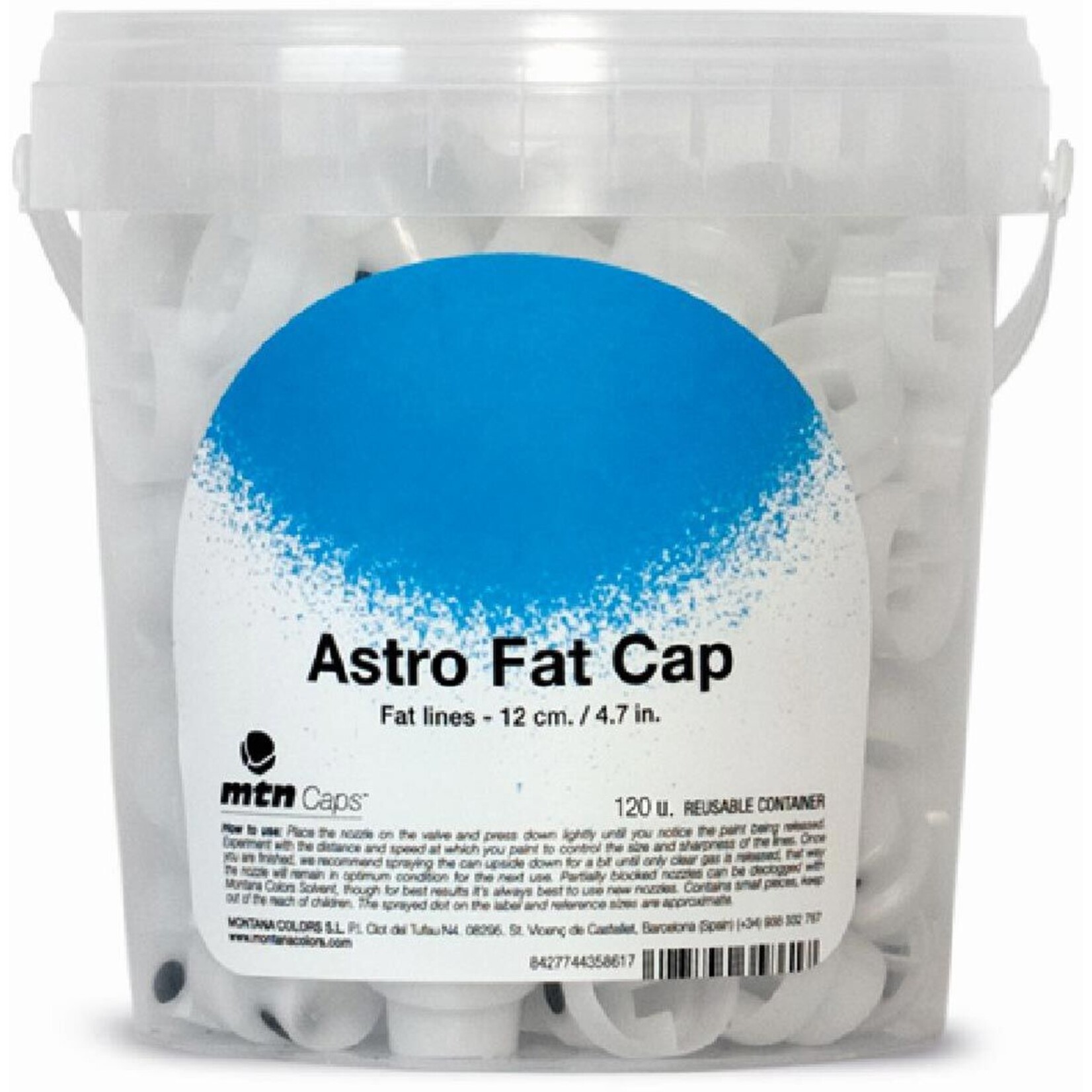 ASTRO FAT CAP Transparent/Black